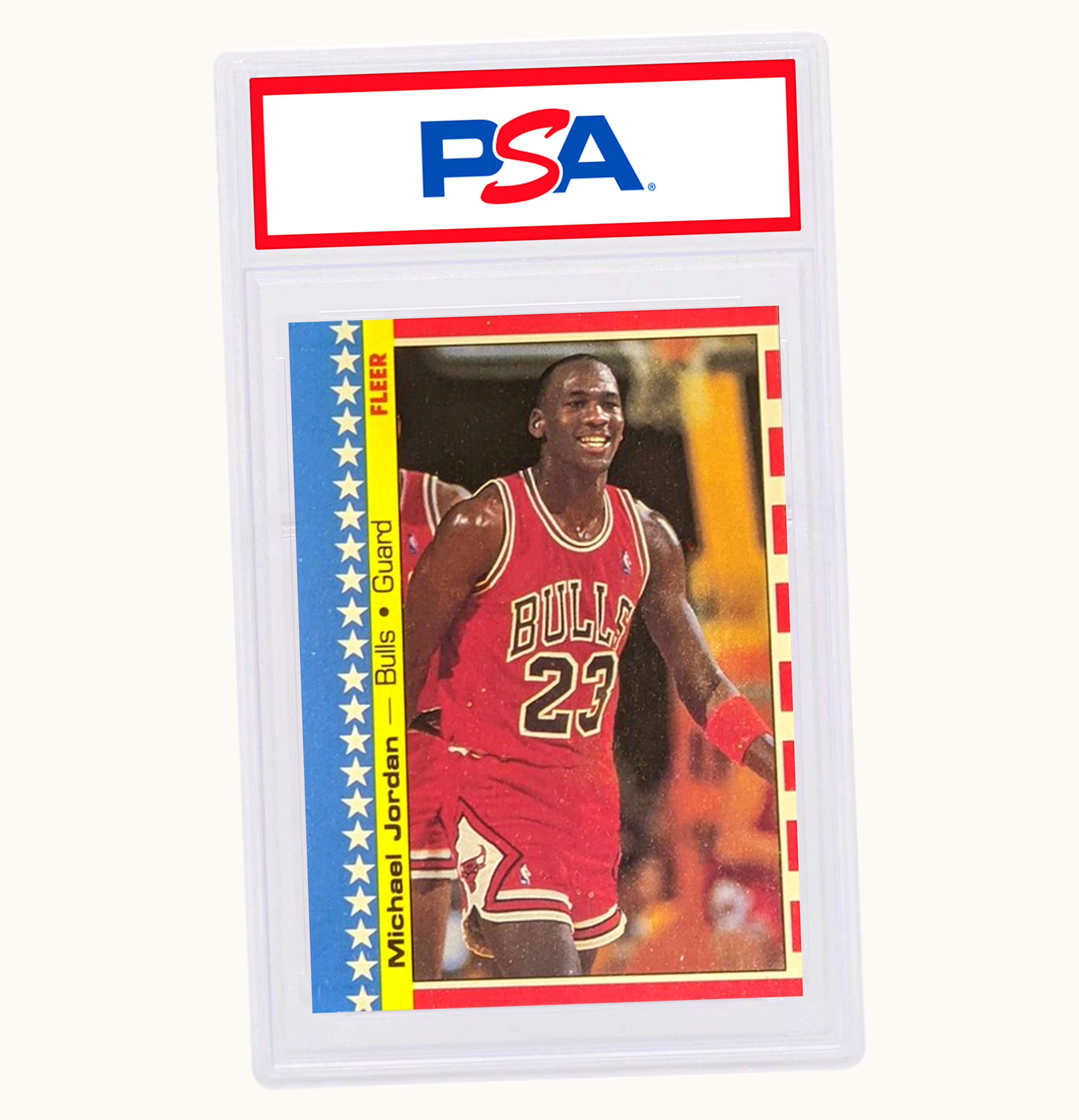 Fleer Michael Jordan 1987 Fleer Sticker 2