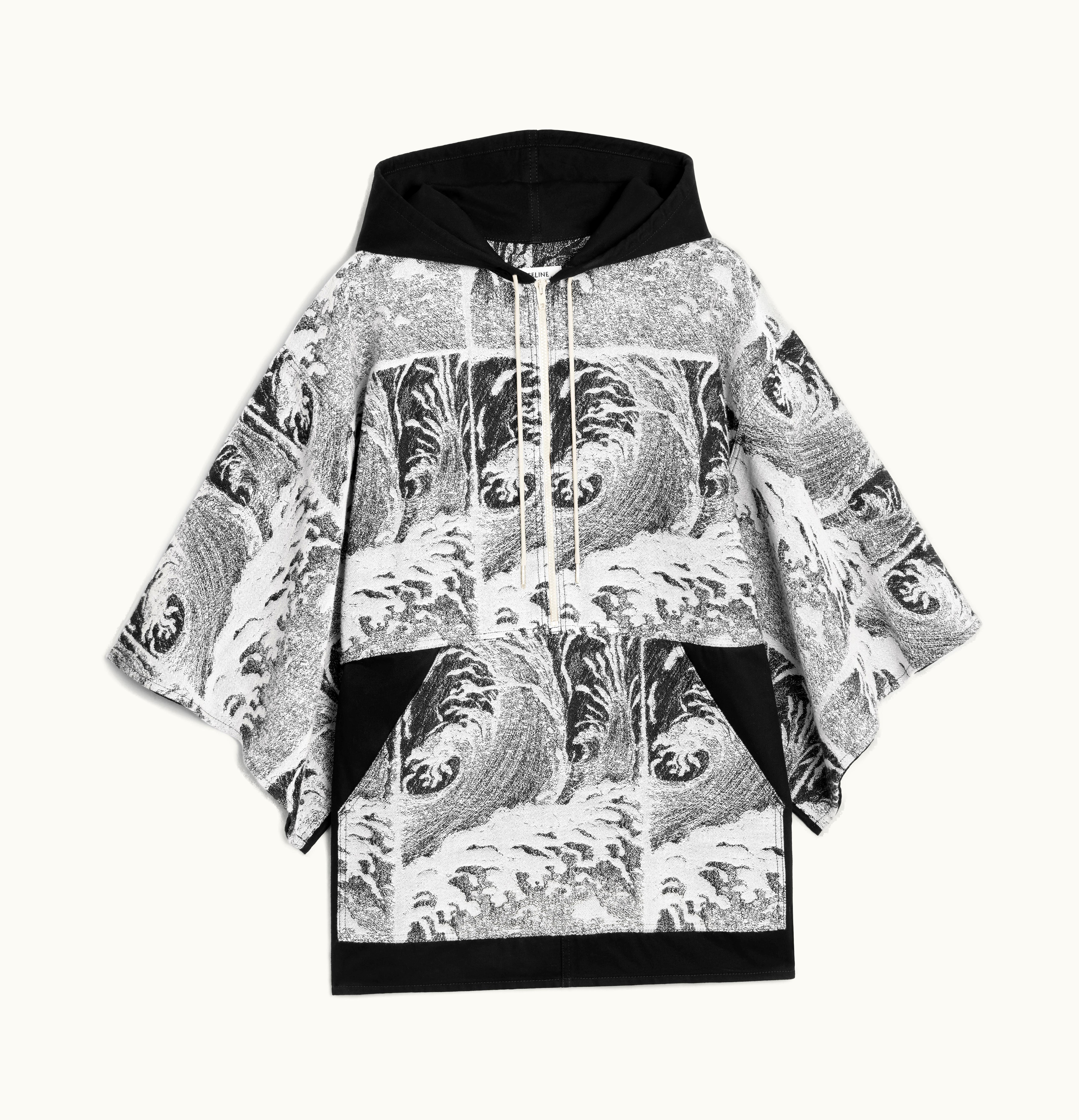 Celine Celine Untitled Jacquard Baja In Raw Wash Denim Raw Wash