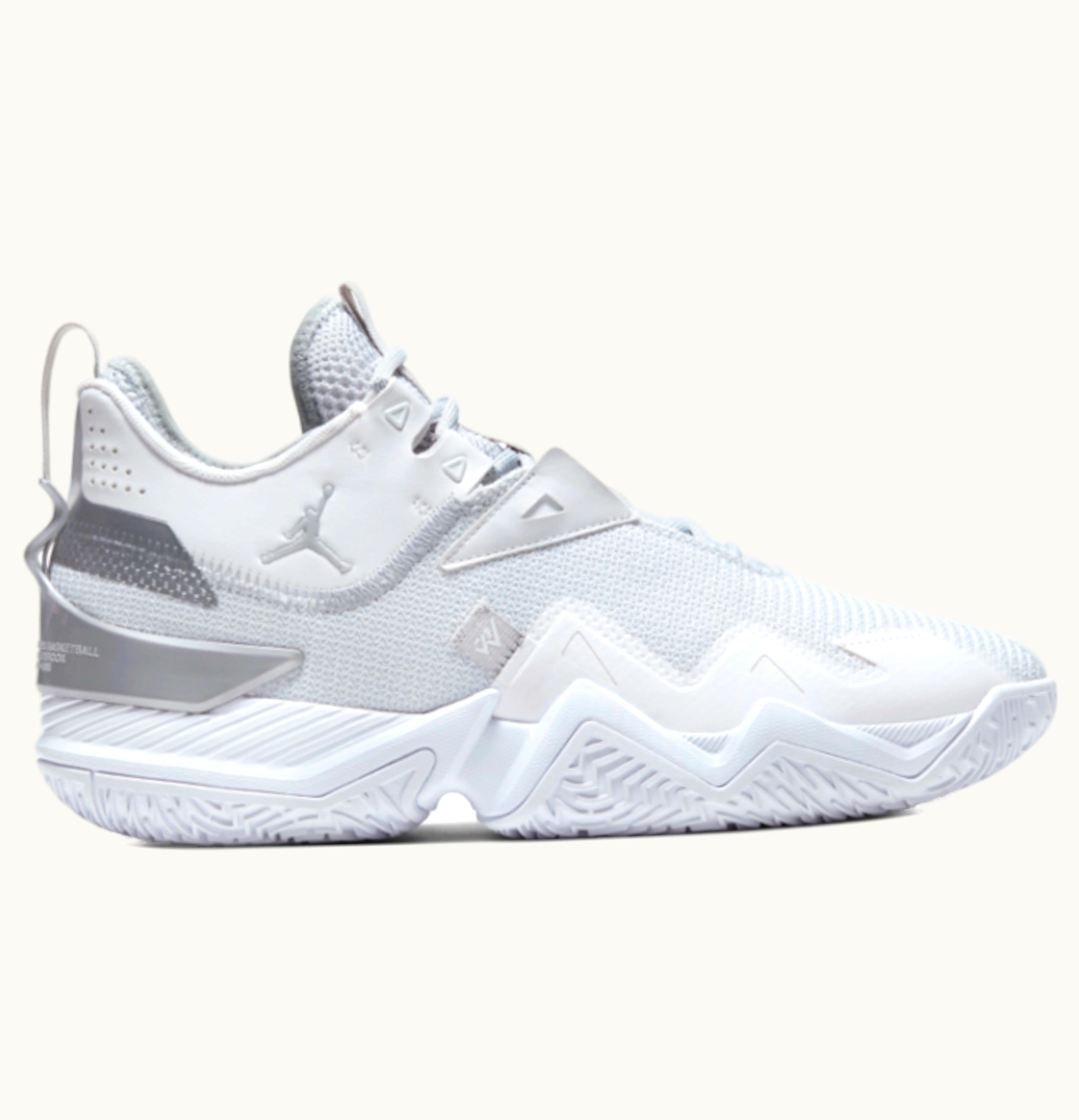 Jordan Air Jordan Westbrook One Take White Metallic Silver