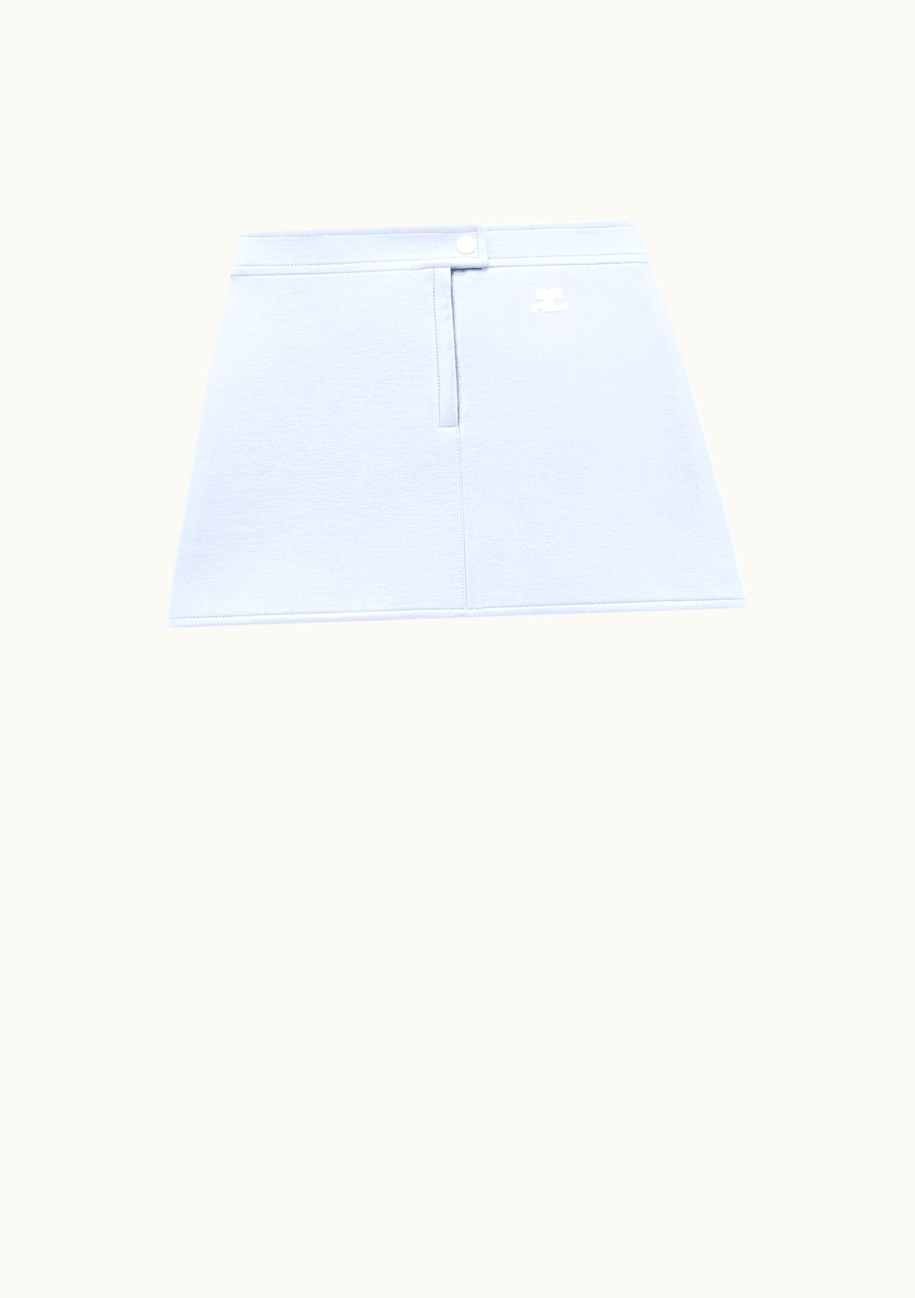 Courrèges Courrèges Vinyl Mini Skirt Reedition