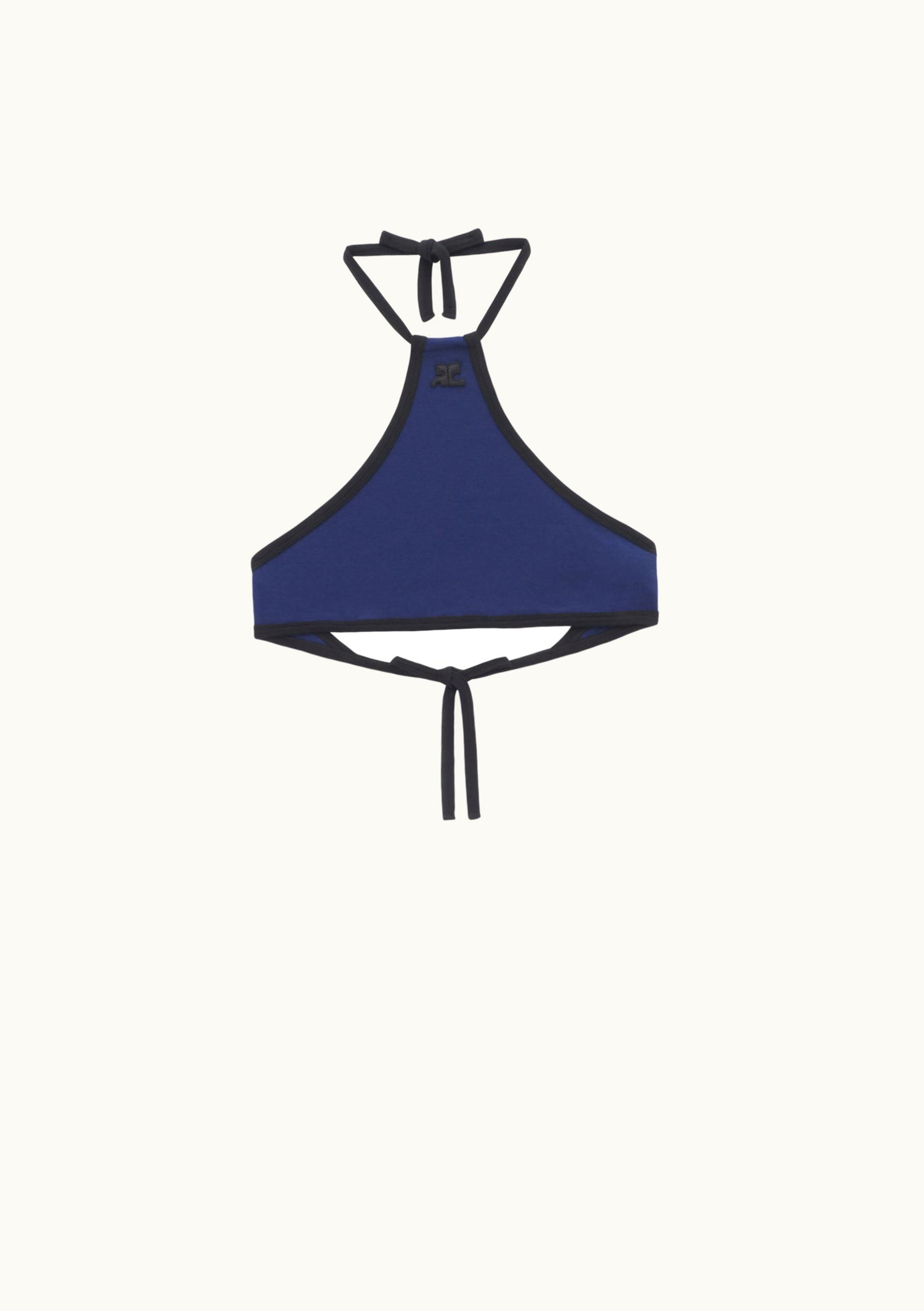 Courrèges Courrèges Light Ribs Contrast Crop Top UZ0121281