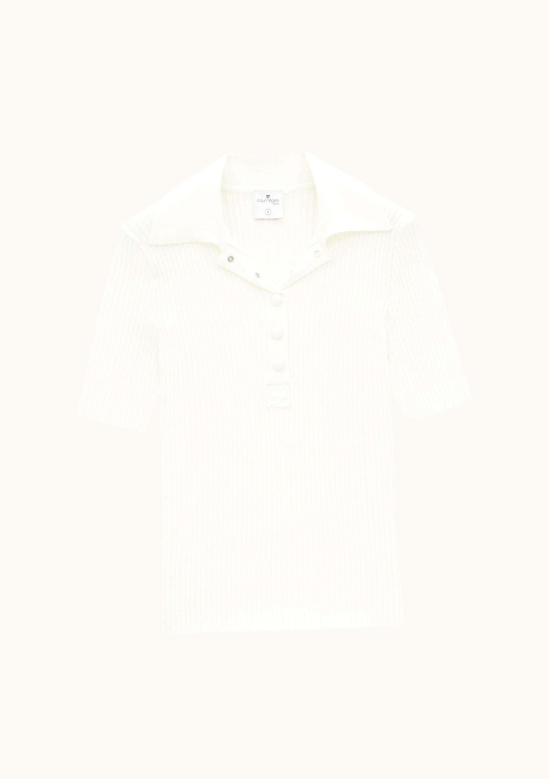 Courrèges Courrèges Rib Knit Ac Polo UZ0121305