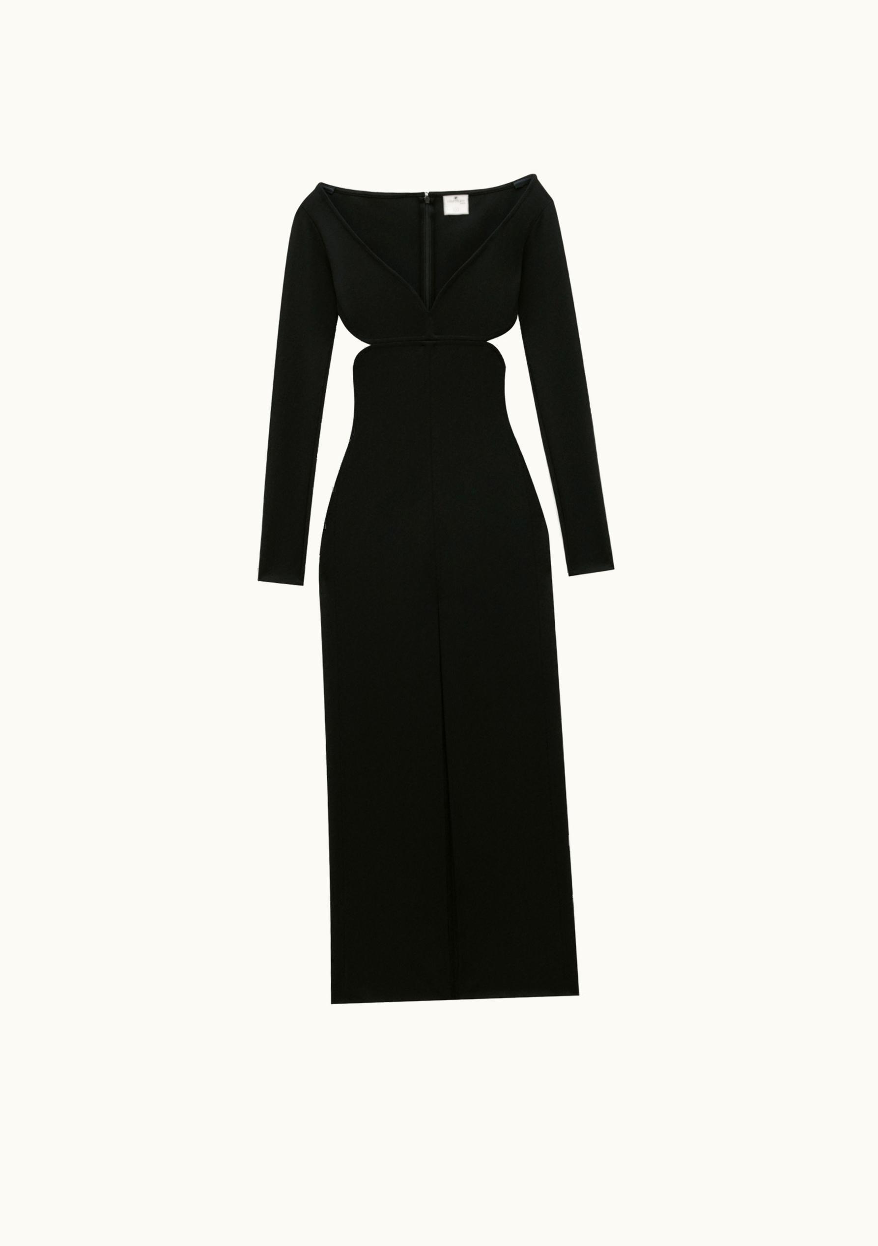 Courrèges Courrèges Swallow Breast Long Sleeves Milano Dress