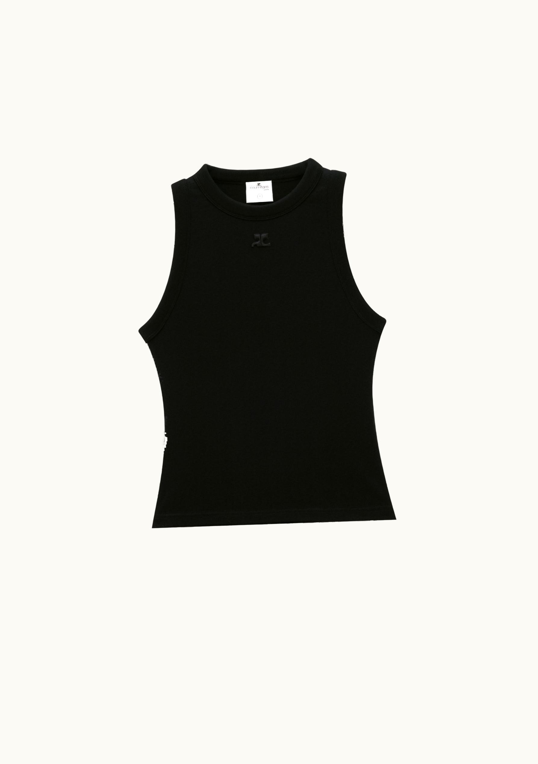 Courrèges Courrèges Bumpy Cotton Tank Top