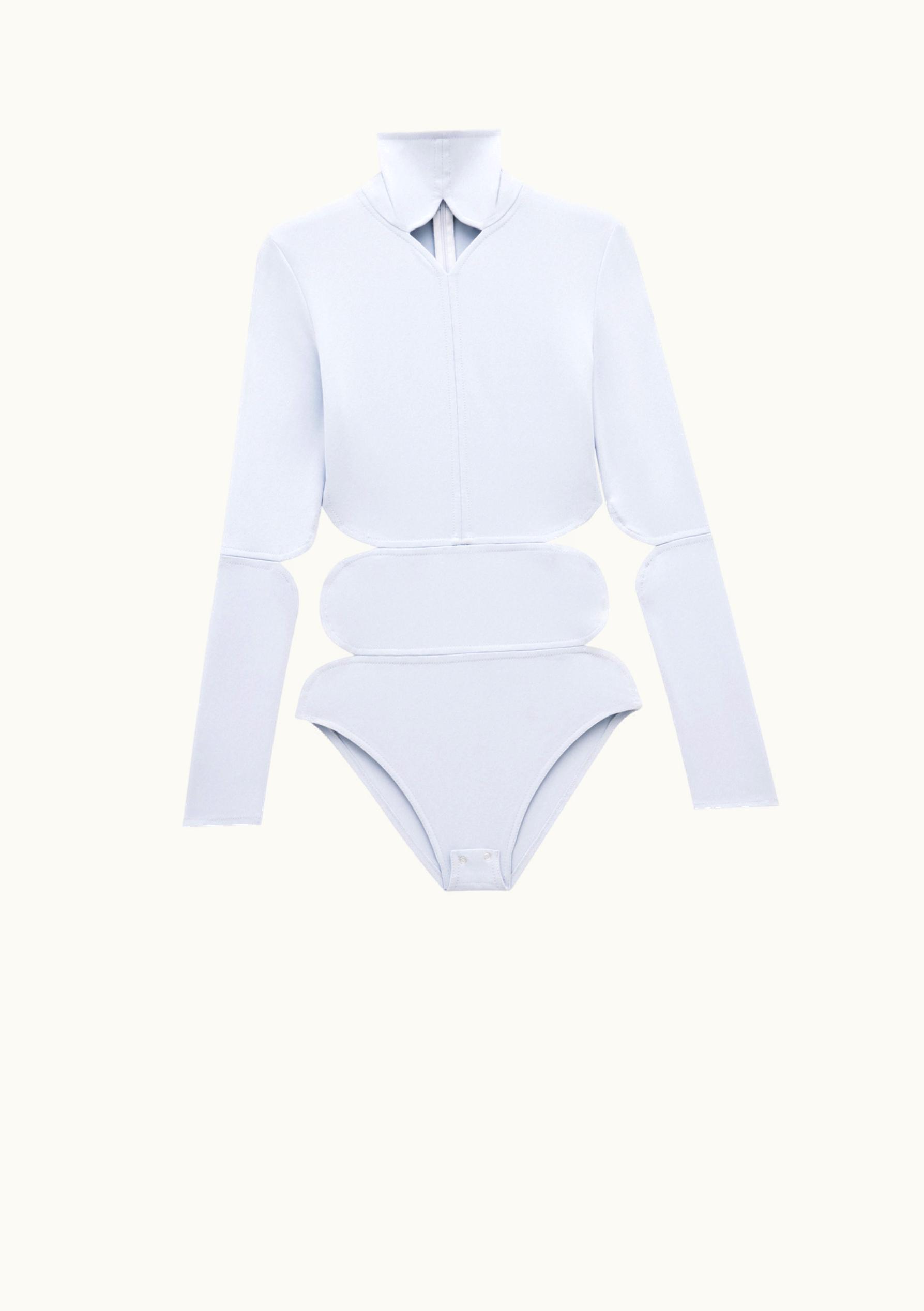 Courrèges Courrèges Diamond Neck Milano Bodysuit UZ0121366