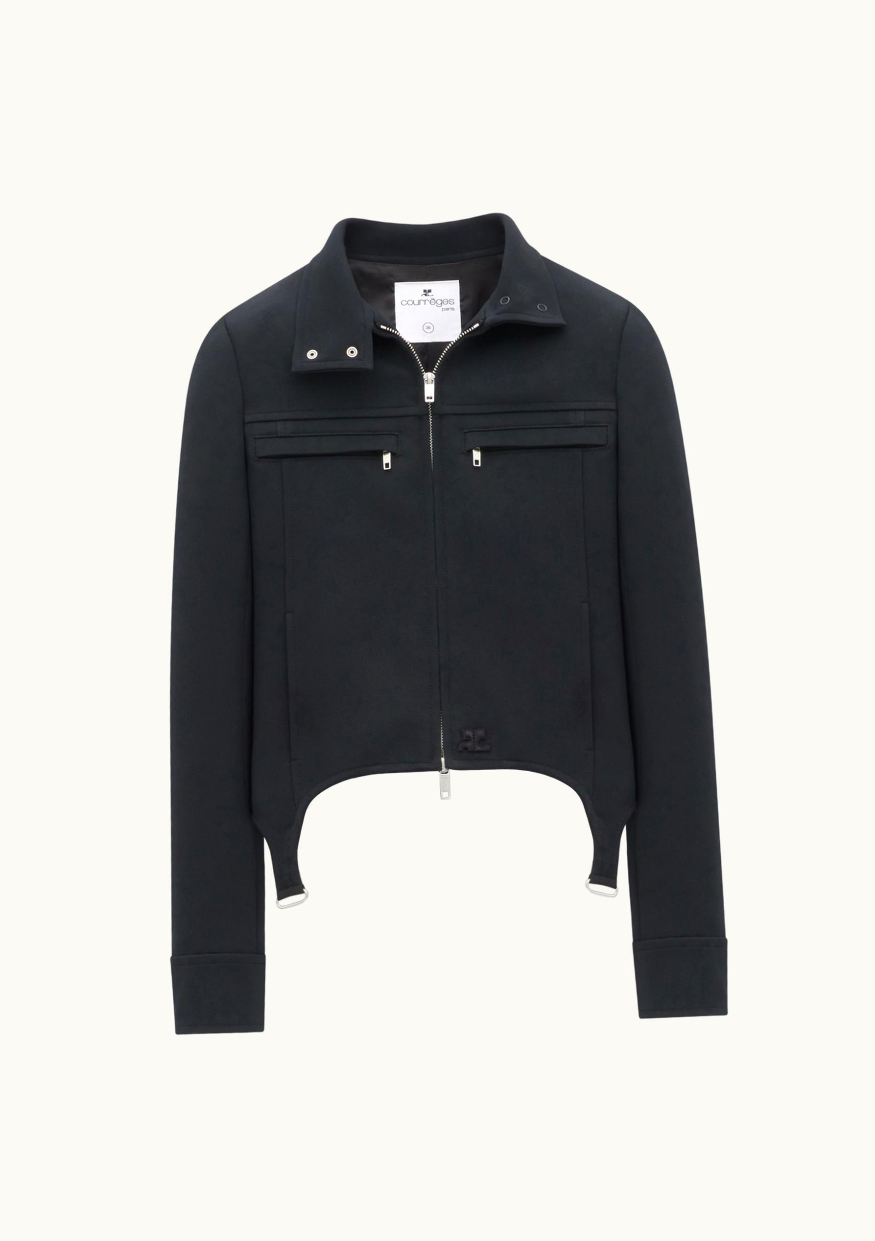 Courrèges Courrèges Twill Suspenders Jacket