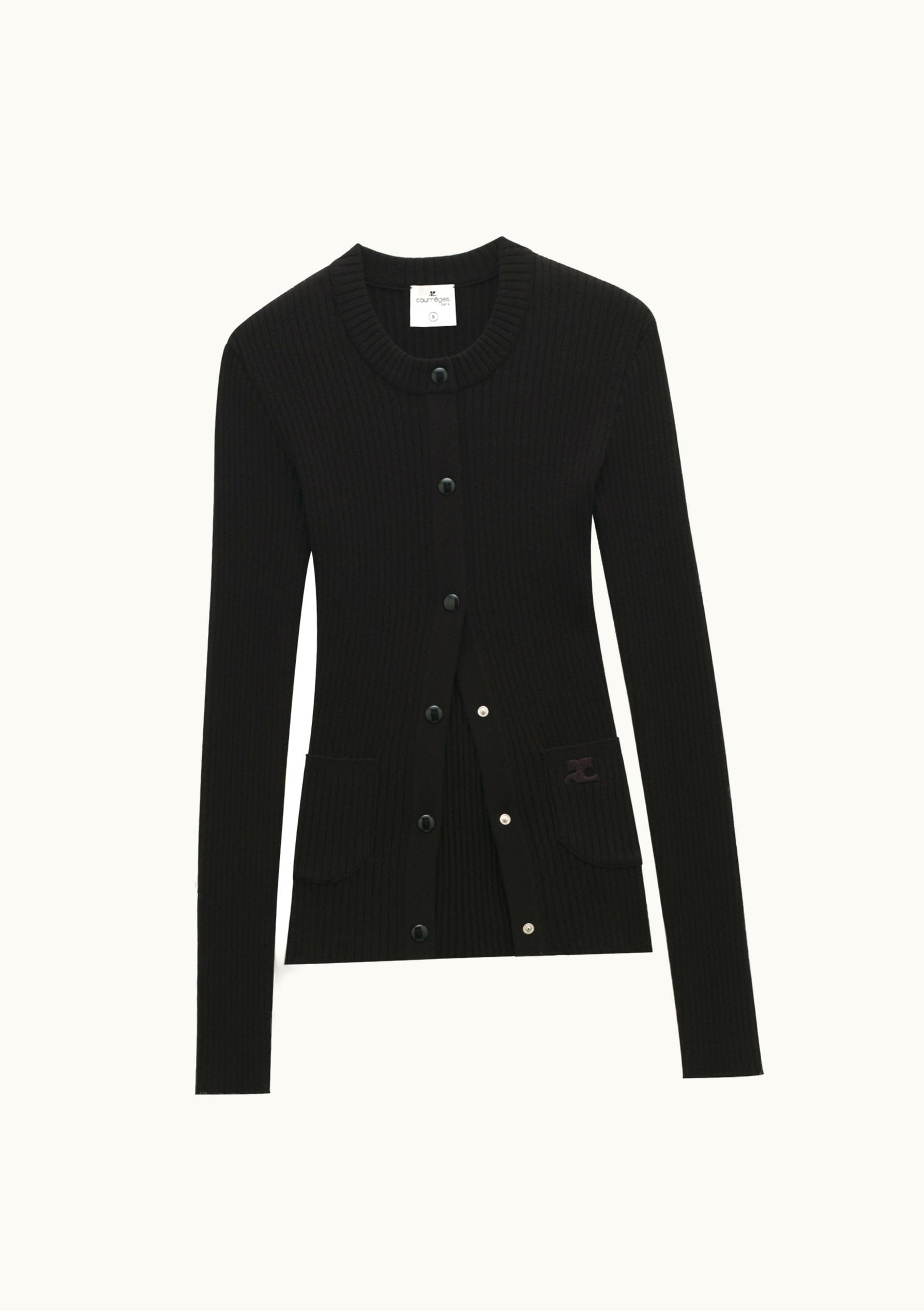 Courrèges Courrèges Long Sleeves Cardigan Vest UZ0121395