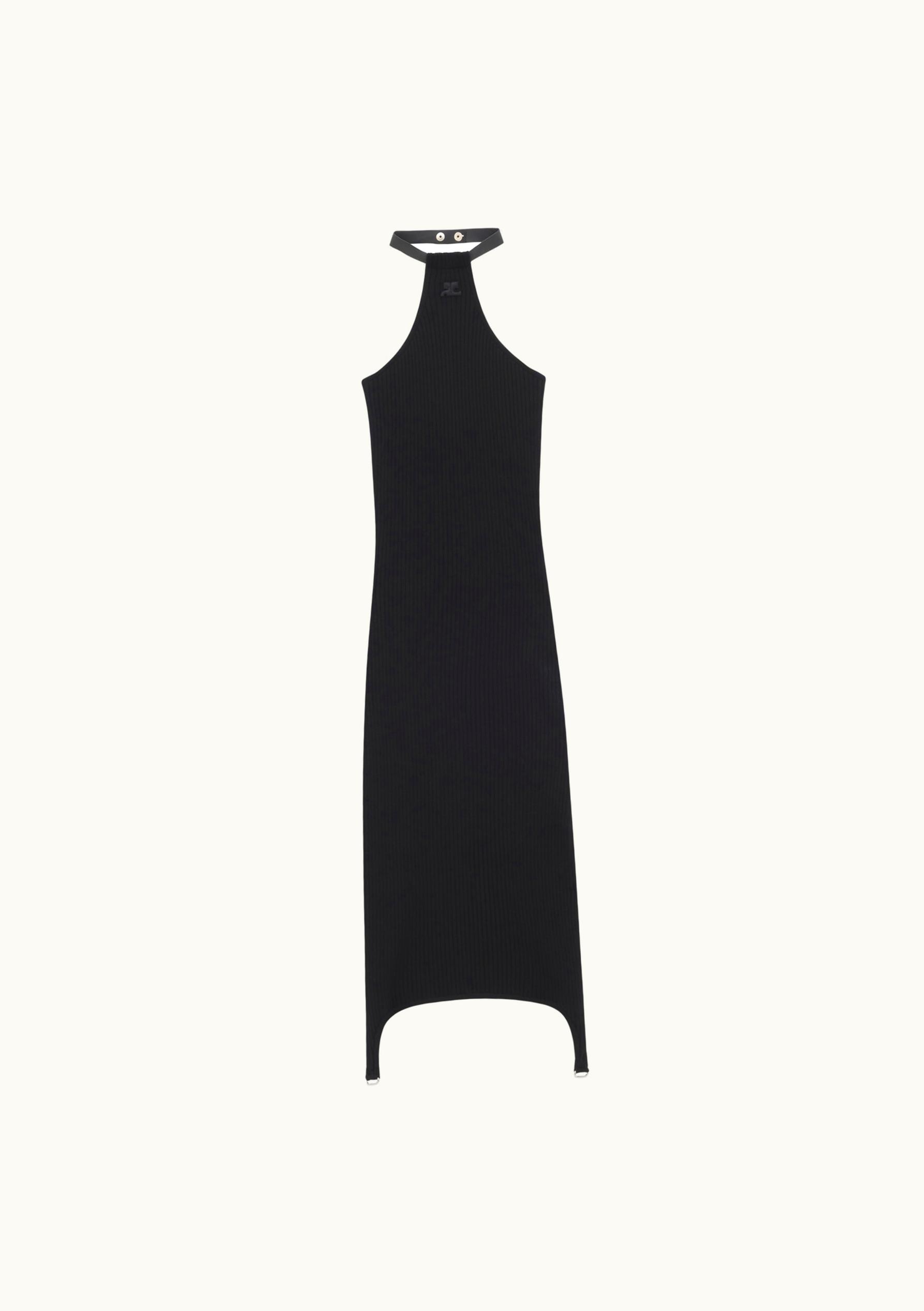 Courrèges Courrèges Rib Knit Suspenders Dress UZ0121400