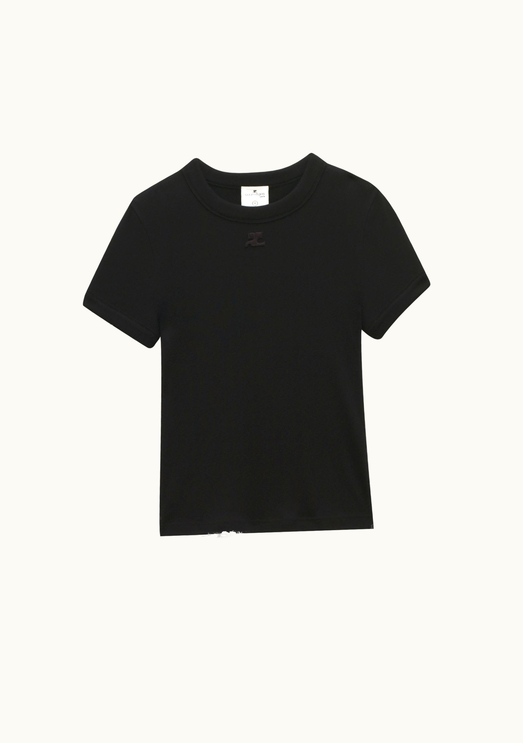Courrèges Courrèges Classic Rib Tee Shirt UZ0121421
