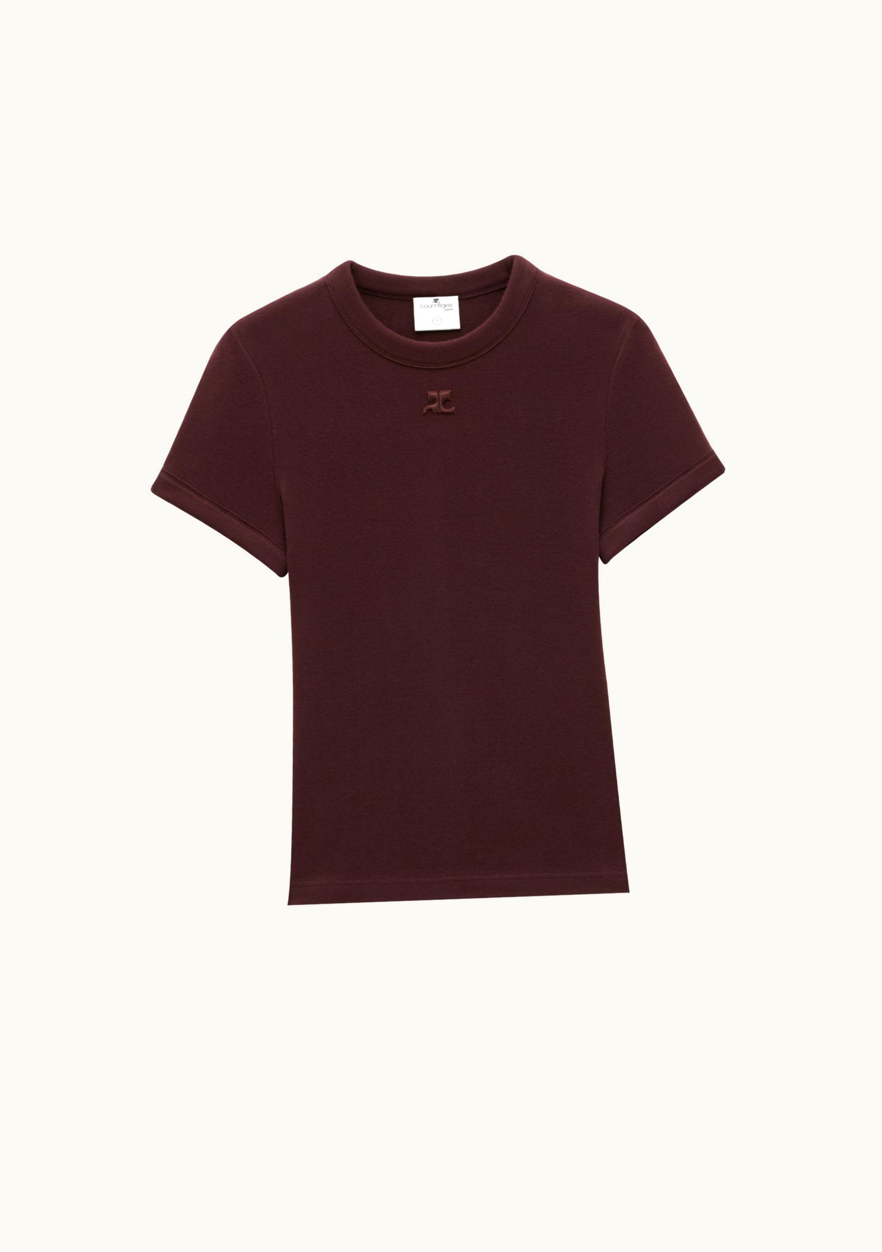 Courrèges Courrèges Classic Rib T-Shirt UZ0121442