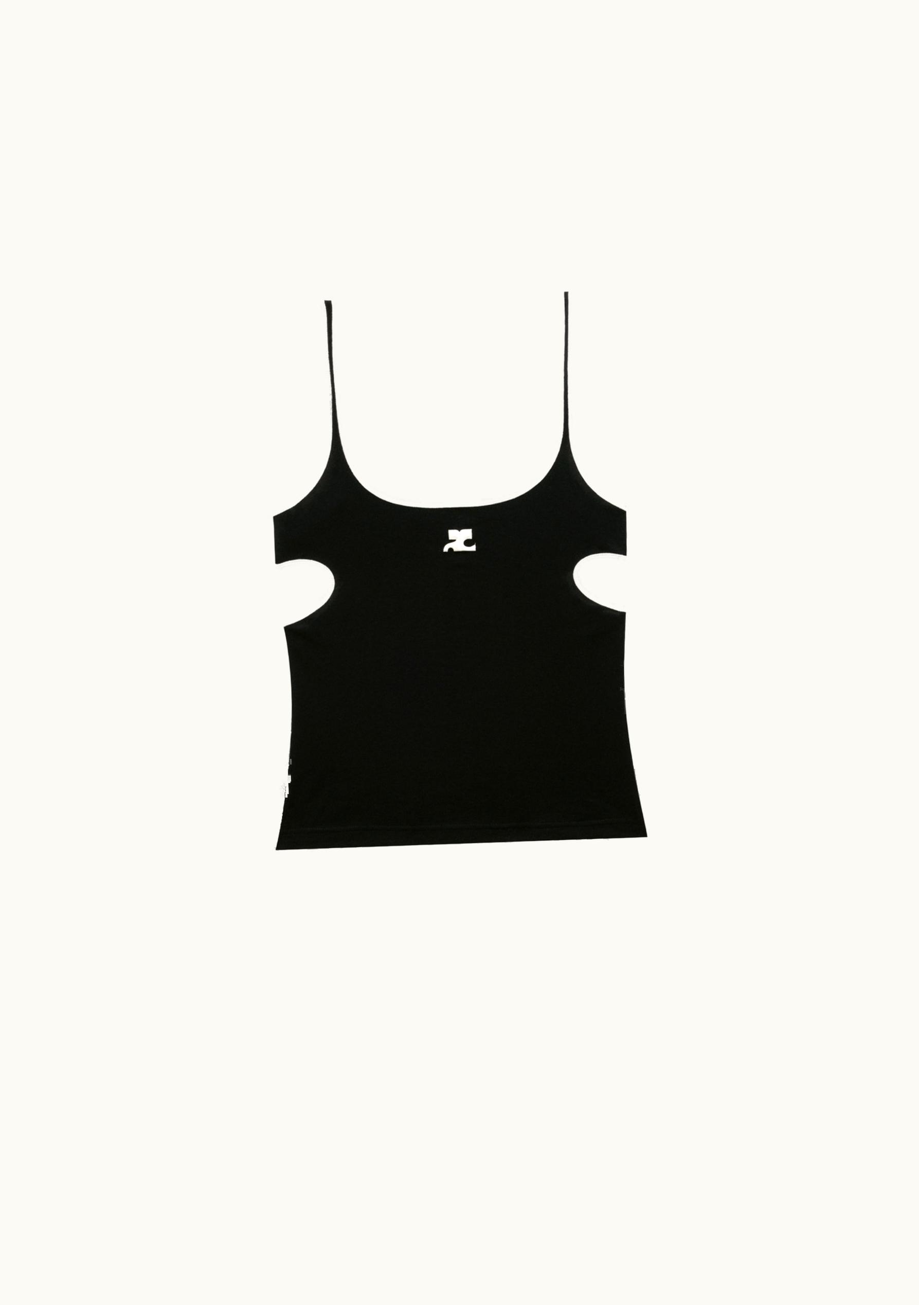 Courrèges Courrèges Slash Cotton Tank Top UZ0121506