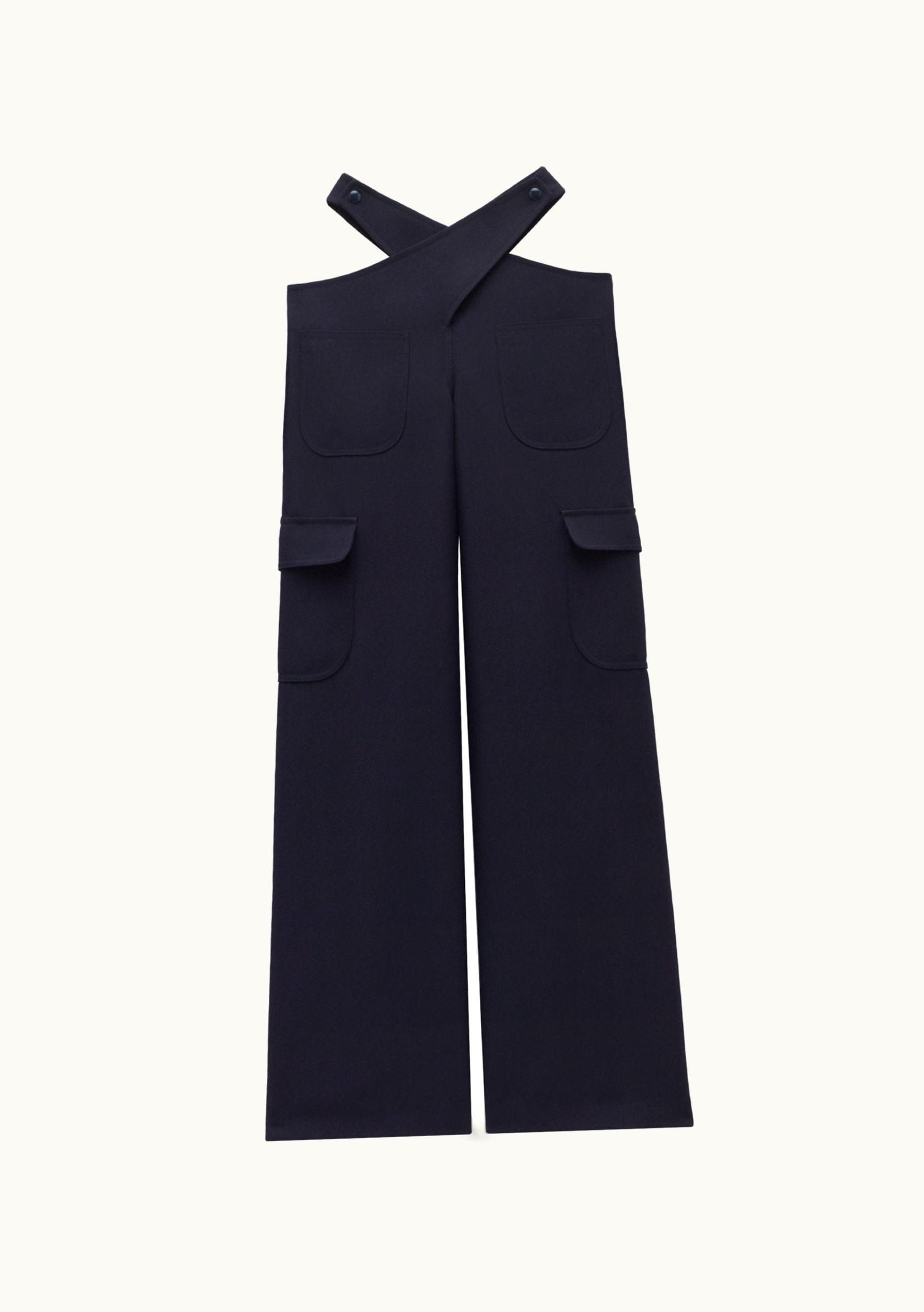 Courrèges Courrèges Cutout Criss Cross Baggy Trousers
