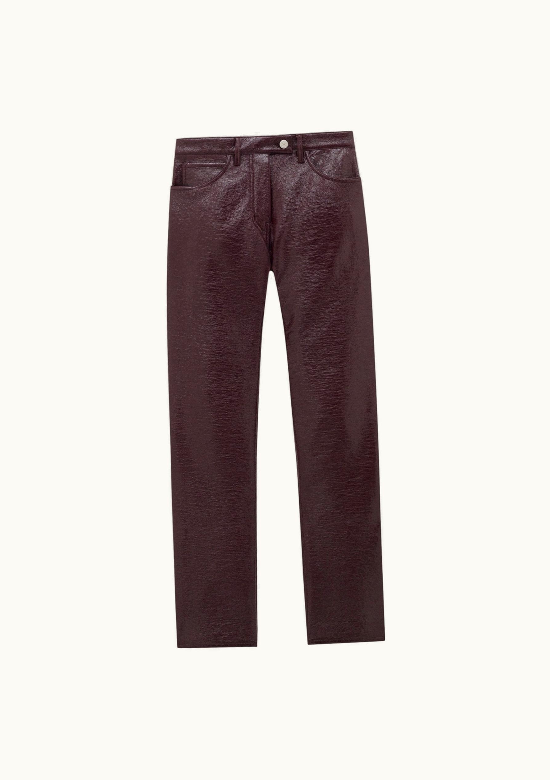 Courrèges Courrèges Vinyl 5 Pockets Trousers UZ0121595