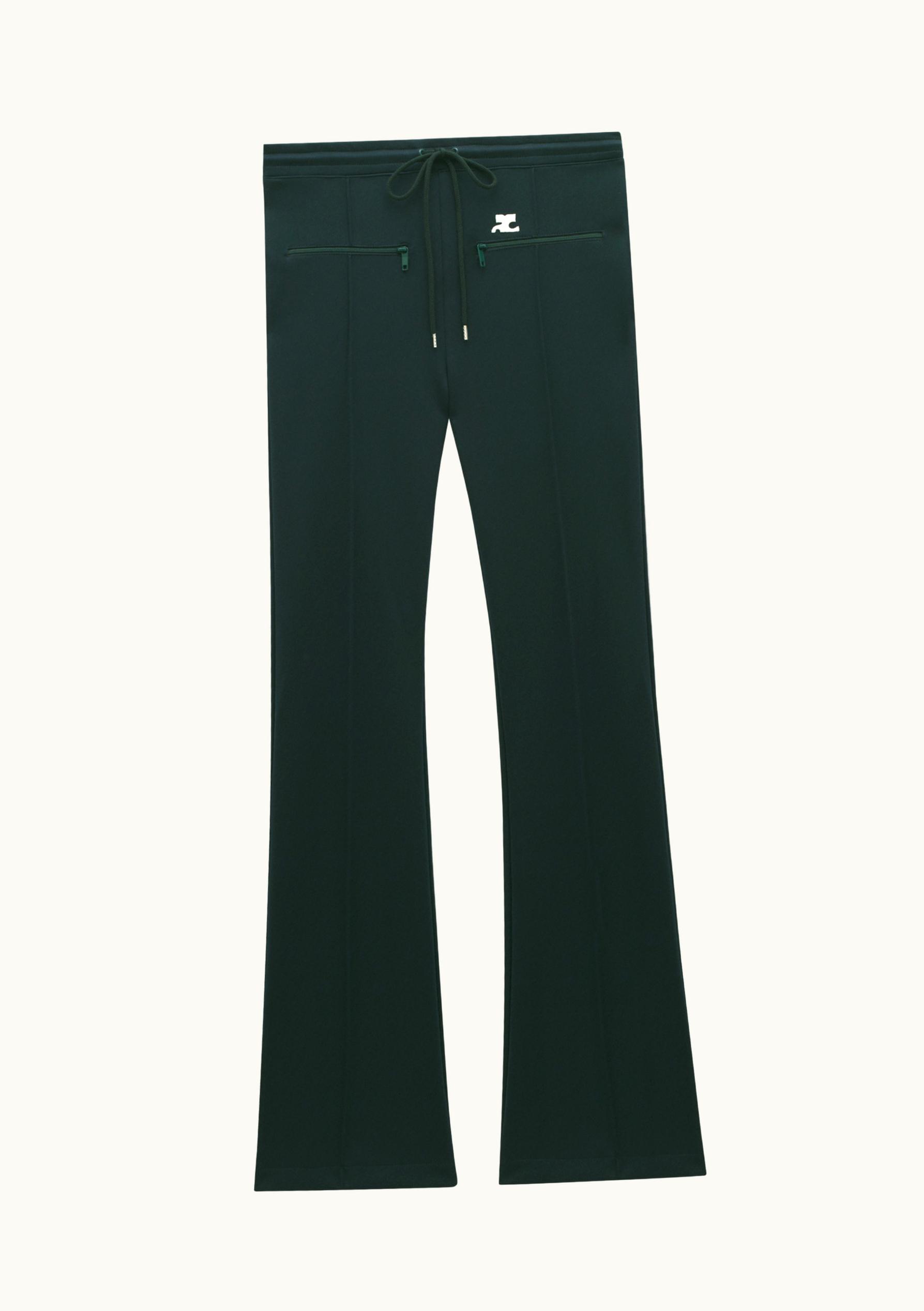 Courrèges Courrèges Pique Pants With Zip UZ0121611