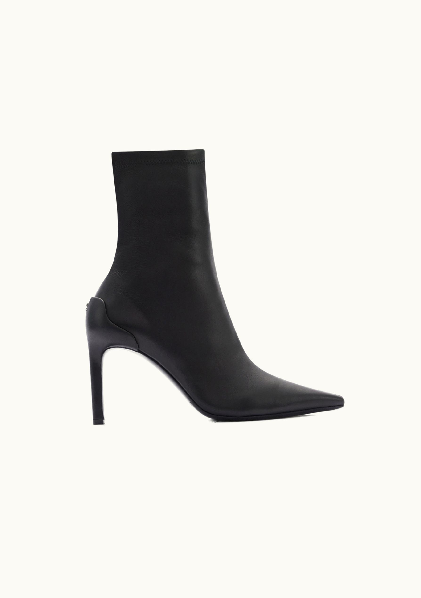 Courrèges Courrèges Stiletto Leather Ankle Boots