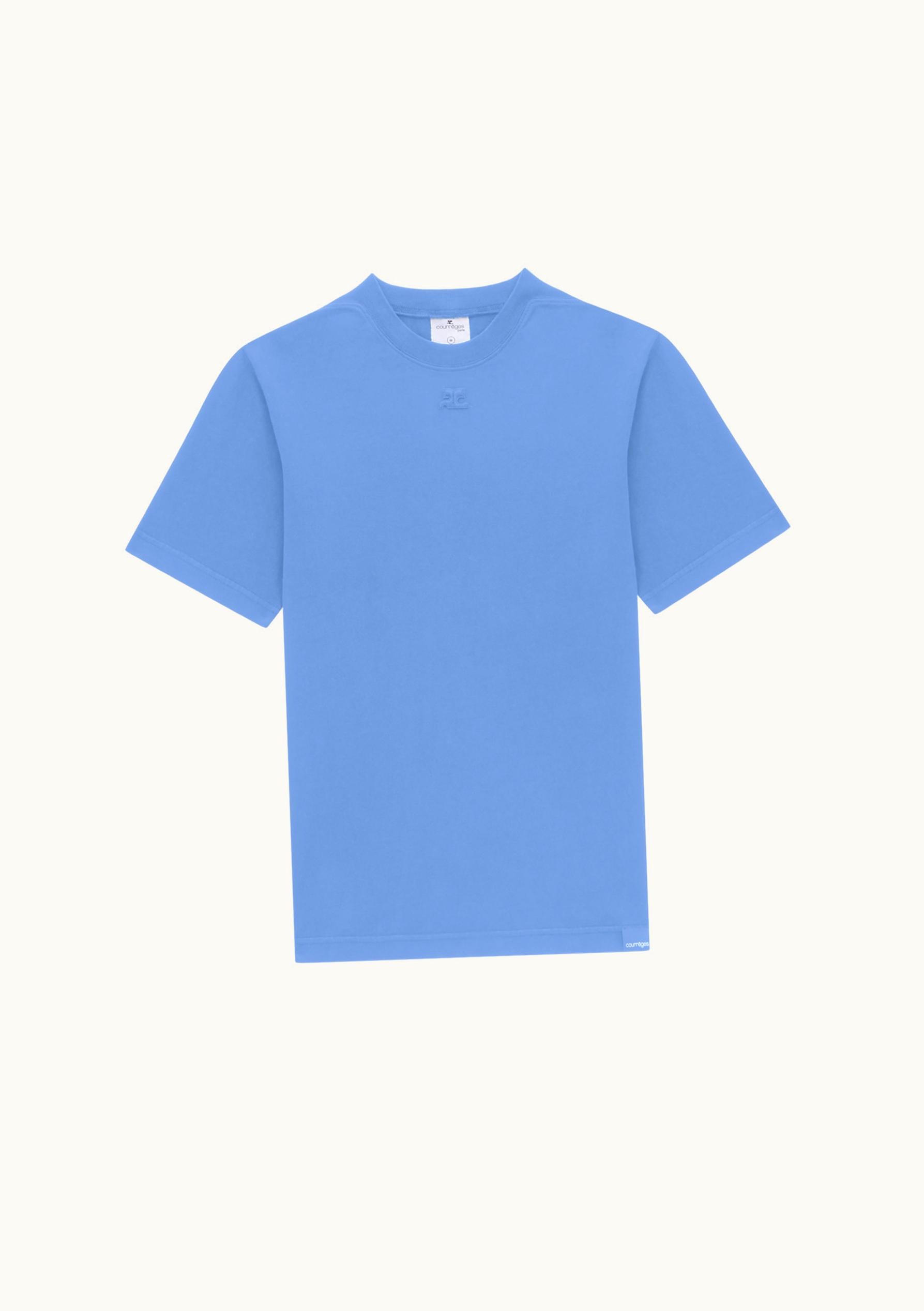 Courrèges Courrèges Cotton Shoulder Swallow T-Shirt UZ0121778