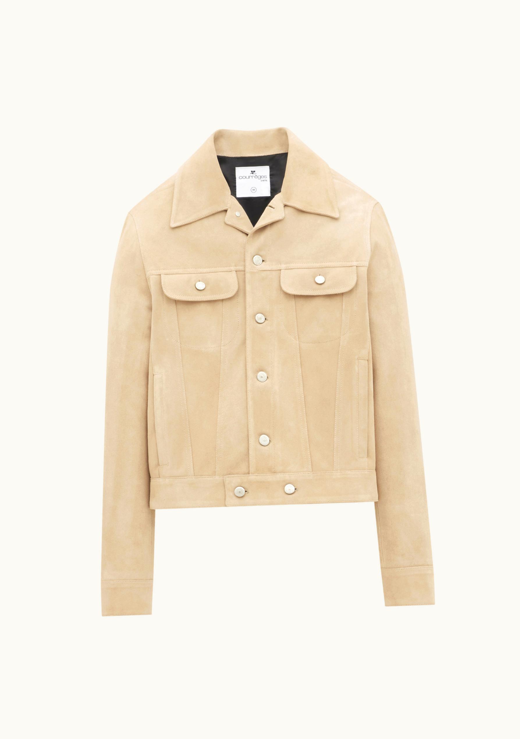 Courrèges Courrèges Suede Trucker Jacket UZ0121780