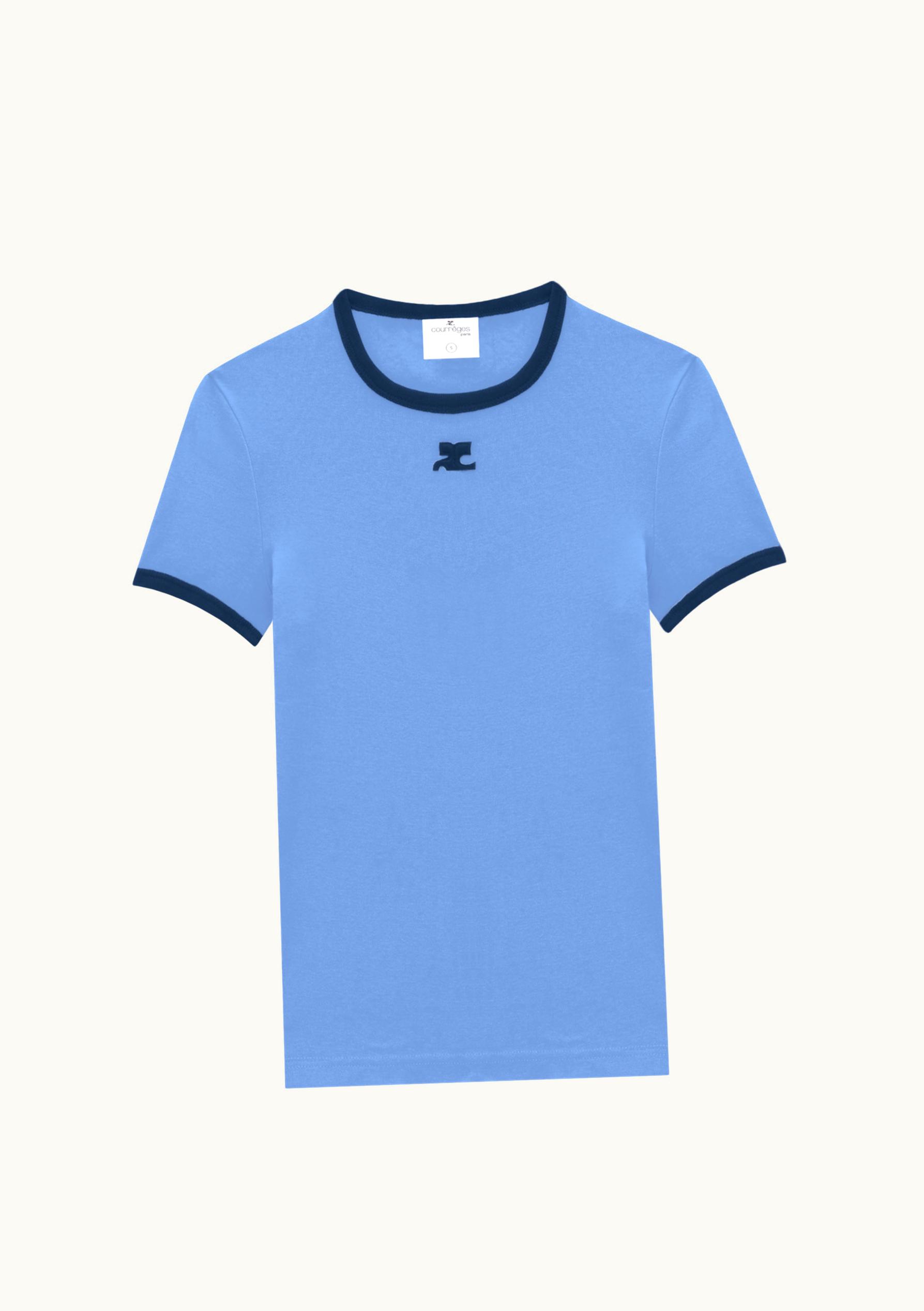 Courrèges Courrèges Bumpy Contrast T-Shirt