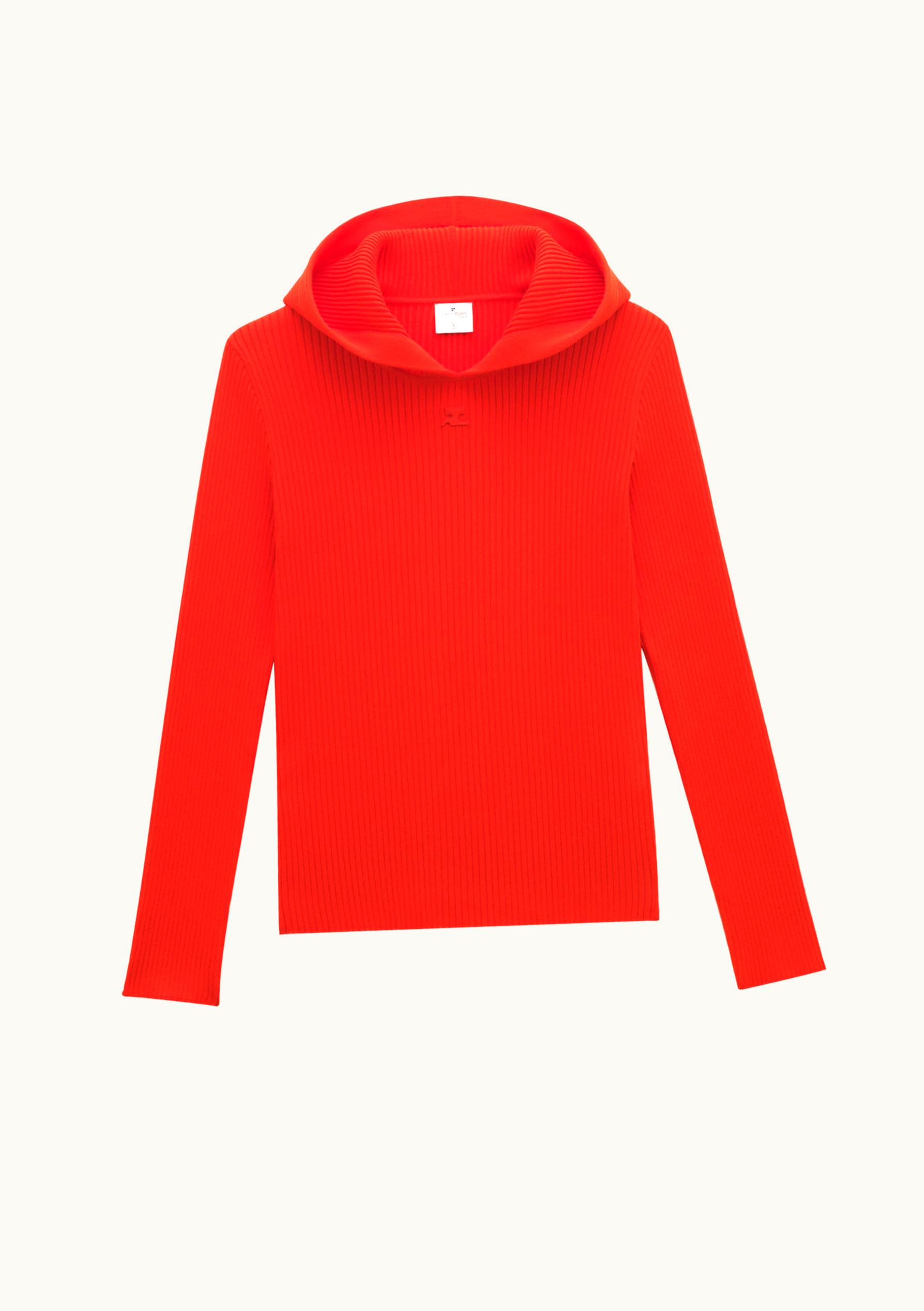 Courrèges Courrèges Hoodie Basic Sides UZ0121815