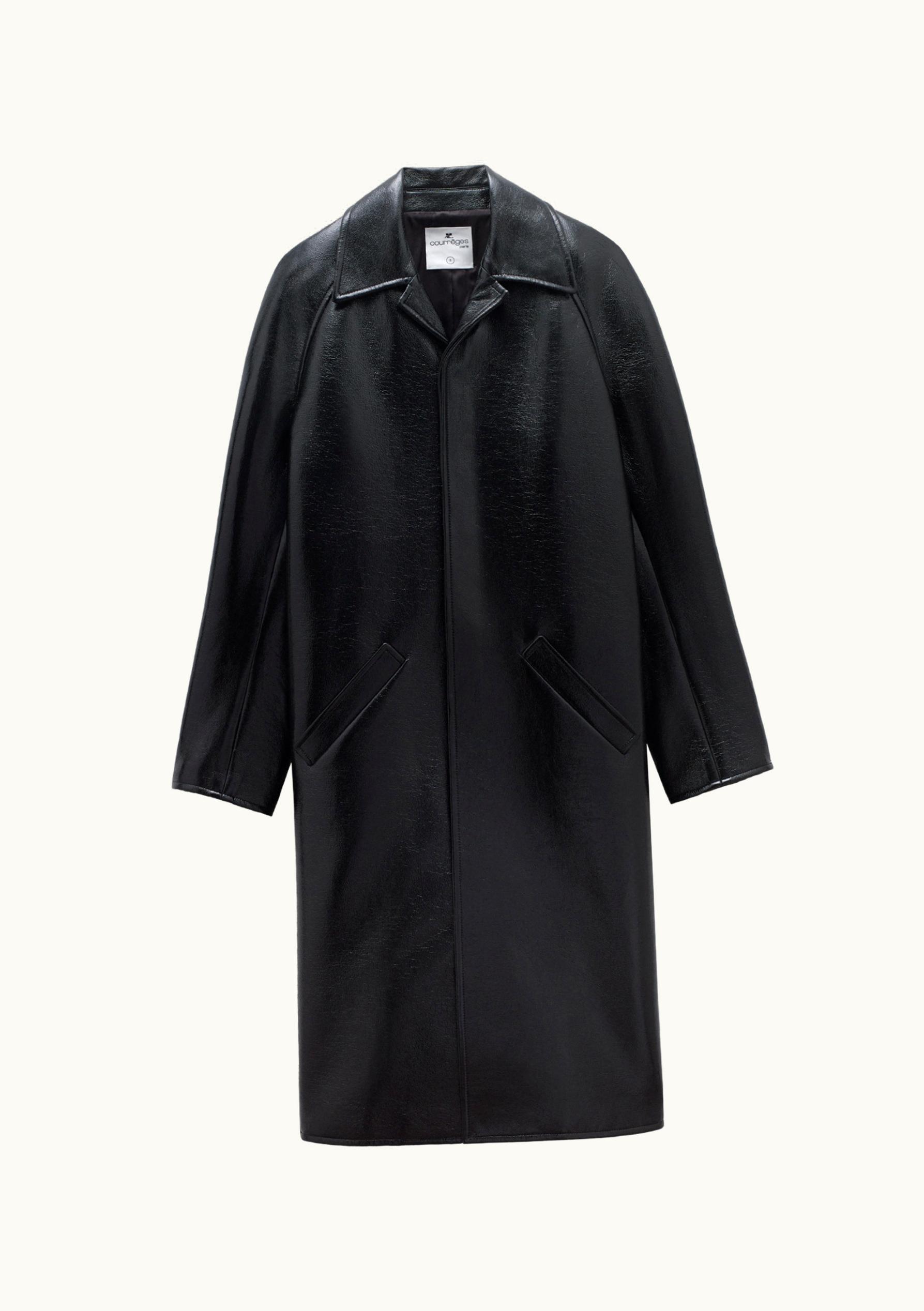 Courrèges Courrèges Vinyl Oversized Coat