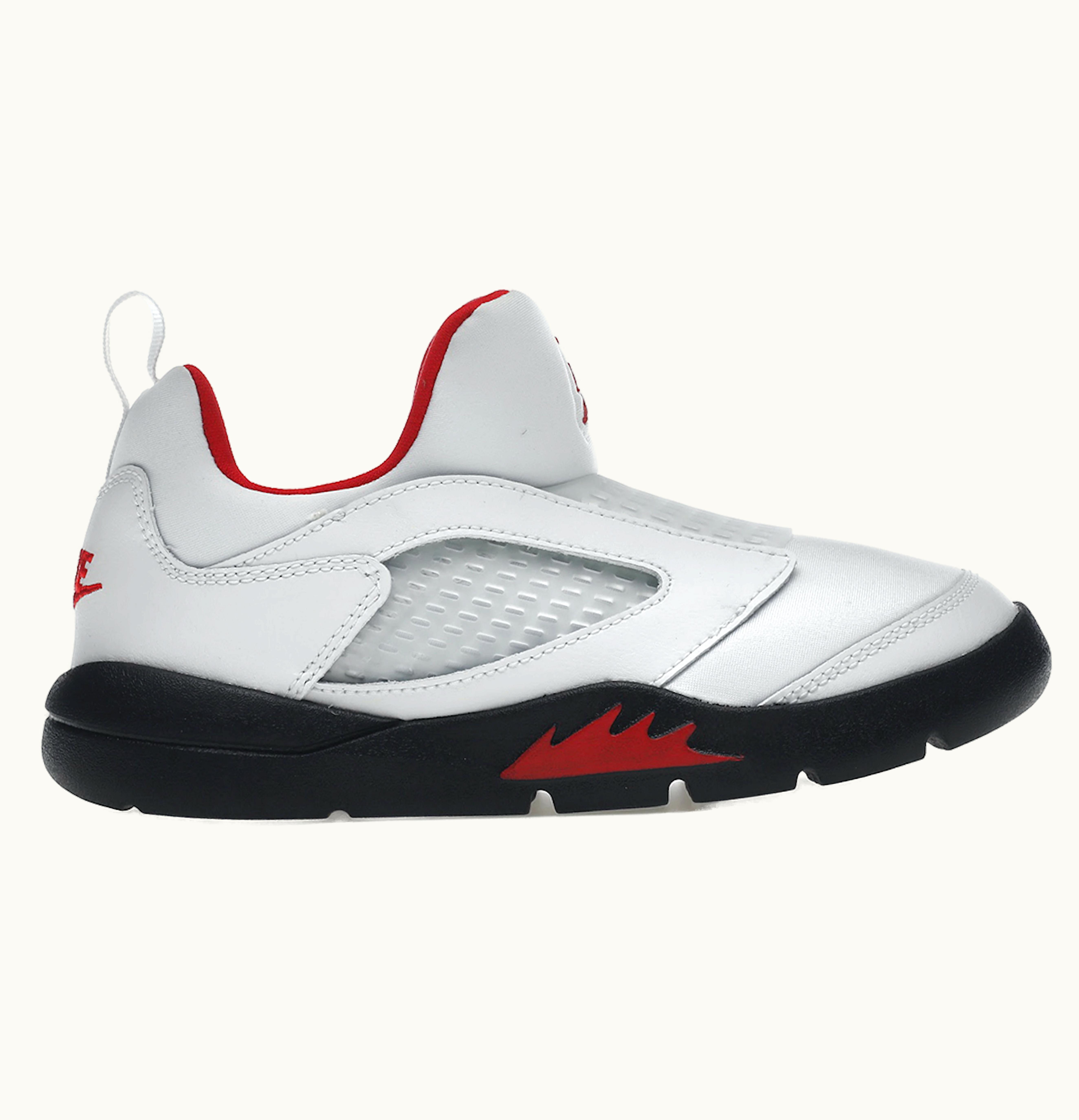 Jordan Air Jordan 5 Retro Little Flex White Black University Red PS
