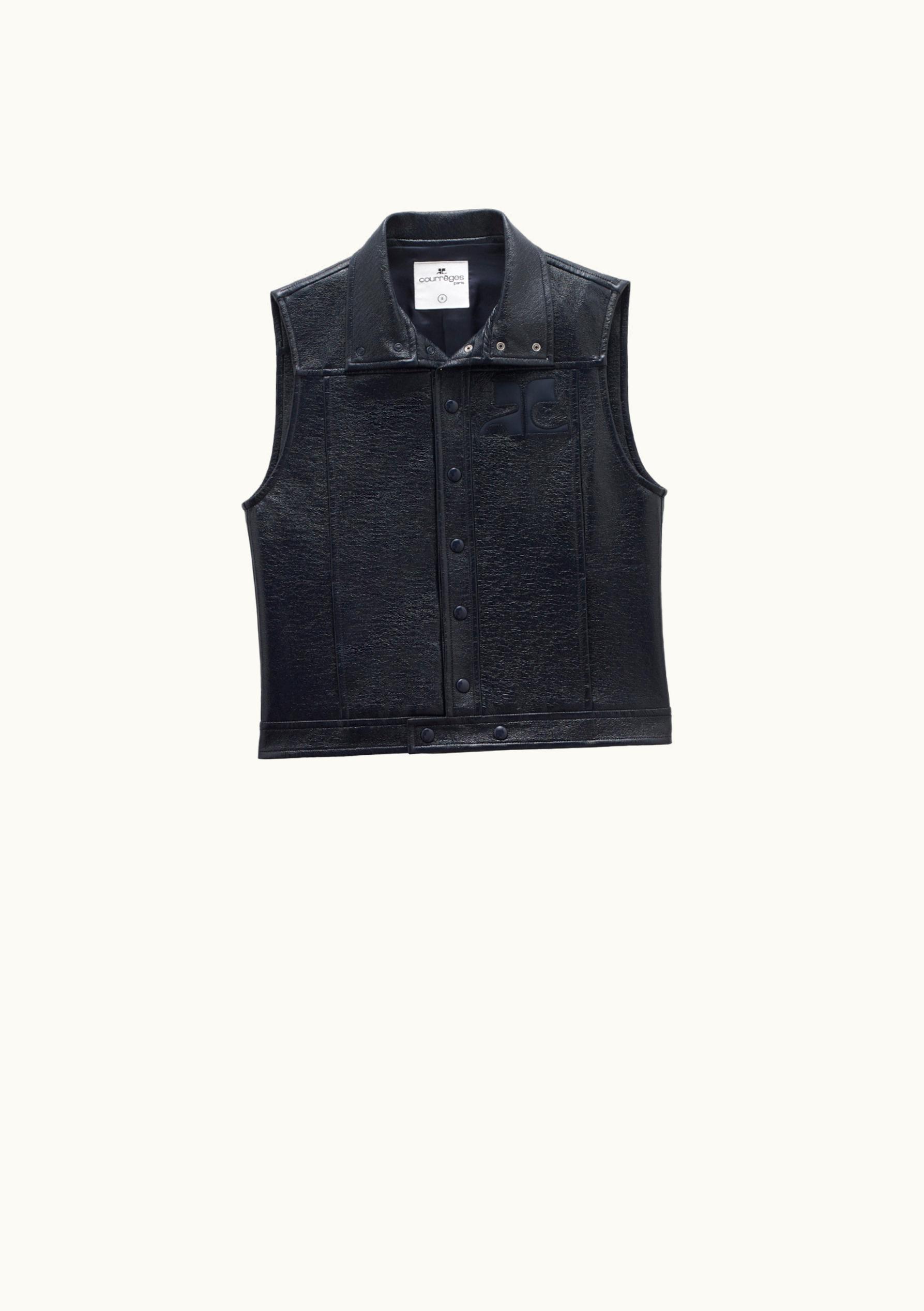 Courrèges Courrèges Vinyl Sleeveless Jacket UZ0121875