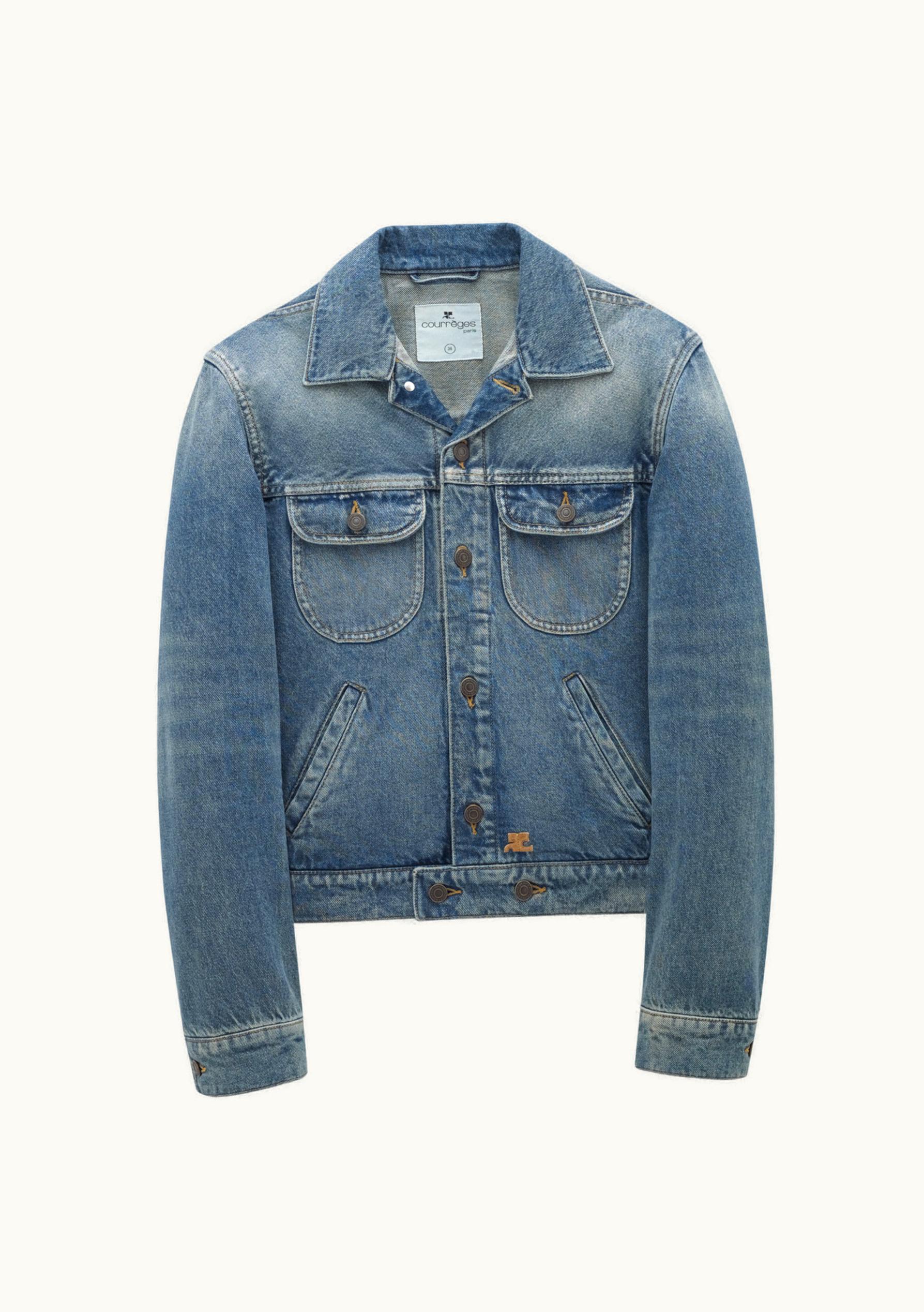 Courrèges Courrèges Blouson Denim Vintage