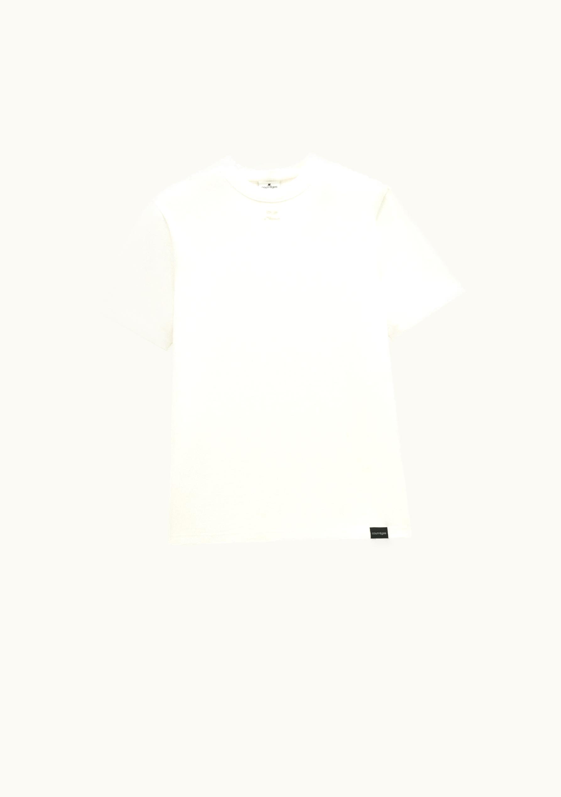 Courrèges Courrèges Round Collar Tee Shirt UZ0121897