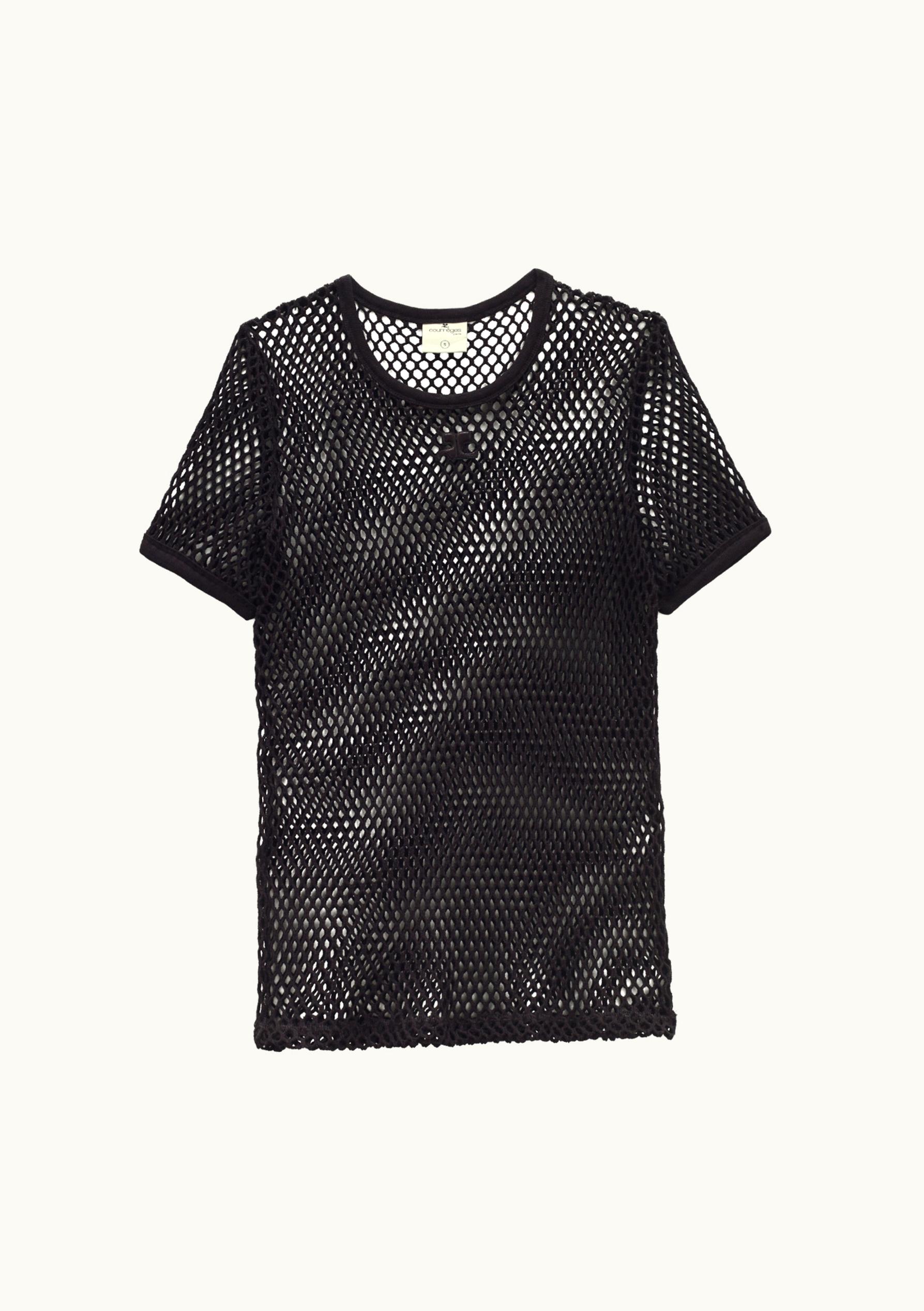Courrèges Courrèges Mesh T-Shirt UZ0121904