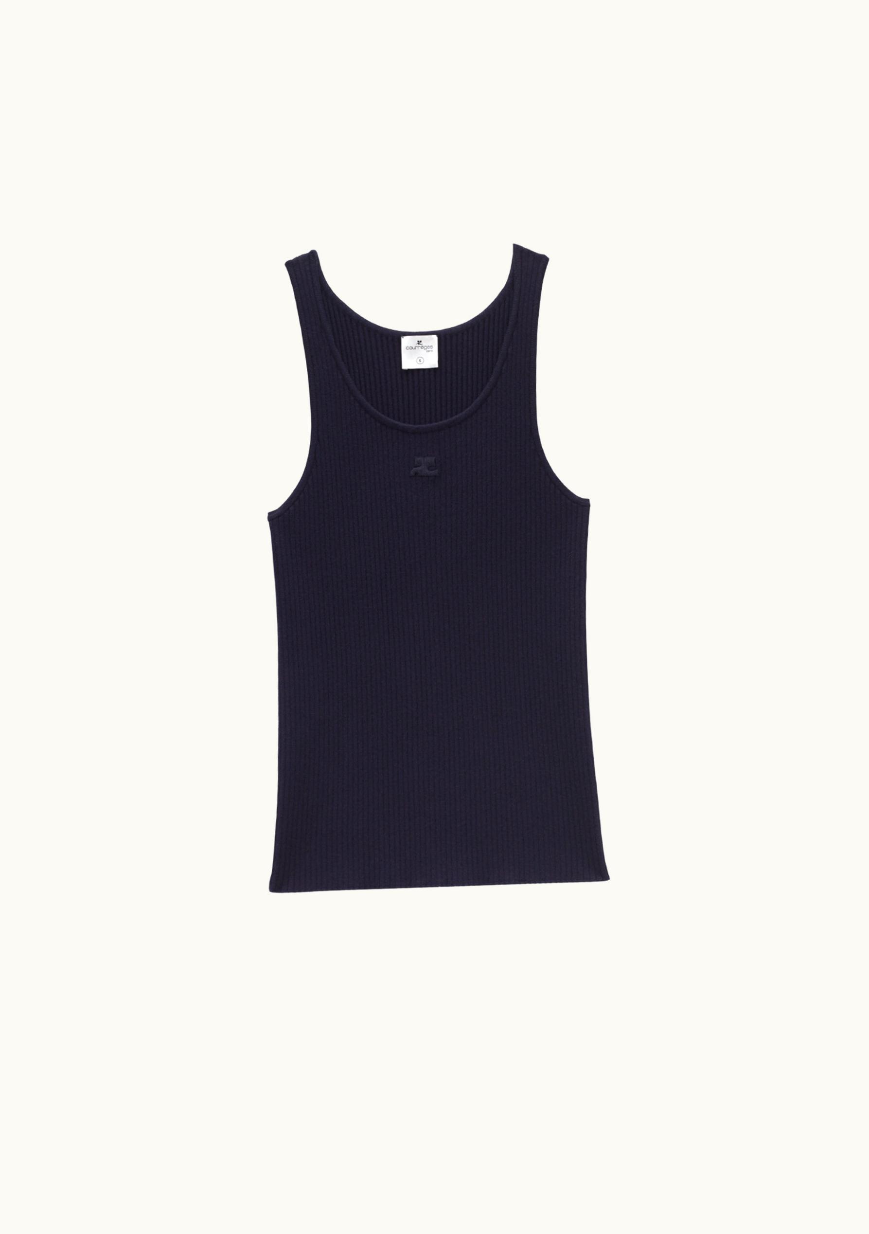 Courrèges Courrèges Rib Knit Tank Top UZ0121906