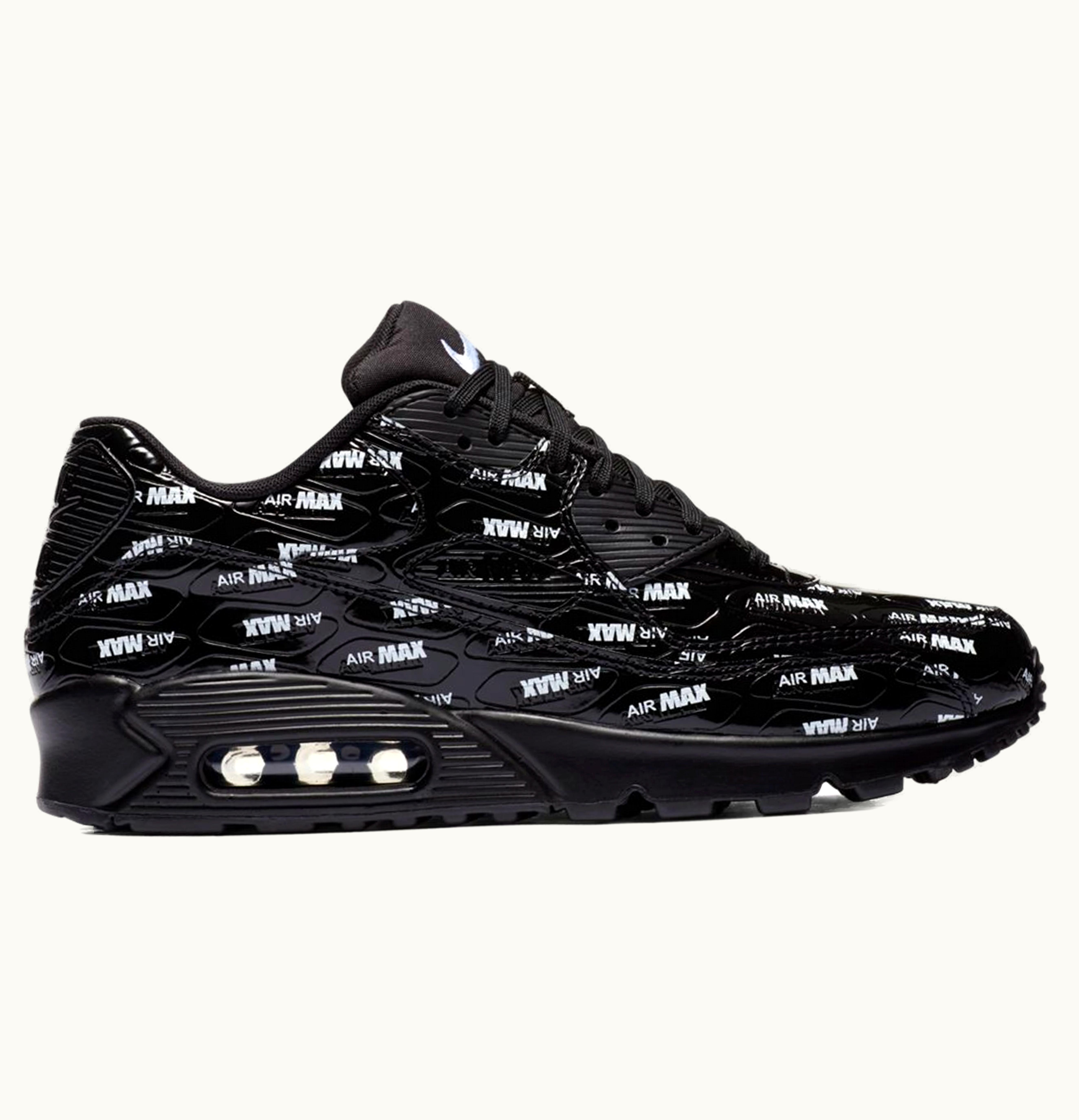 Nike Nike Air Max 90 All Over Print Black White