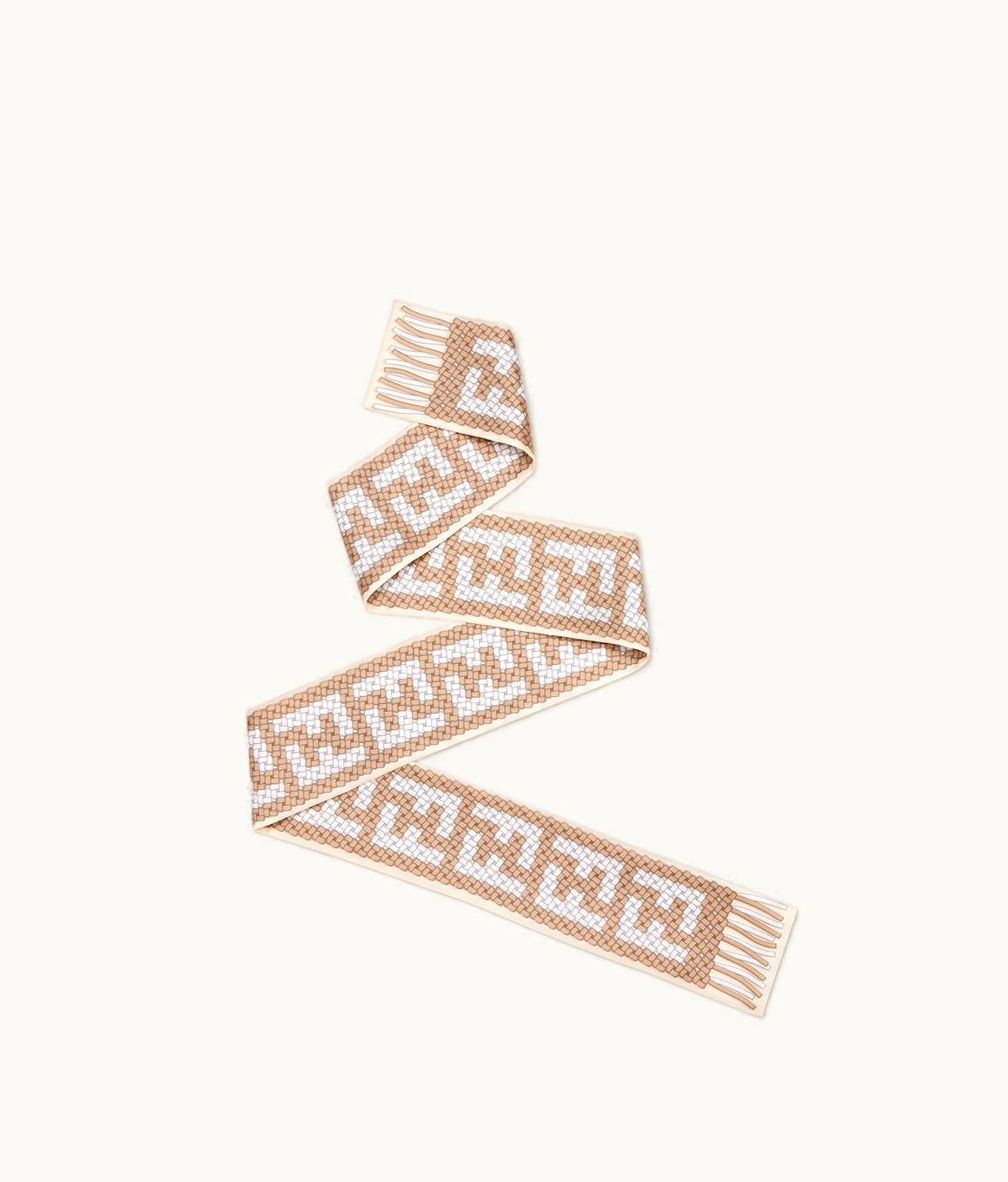 Fendi Fendi Wrappy - Beige Silk Bandeau UZ0122101