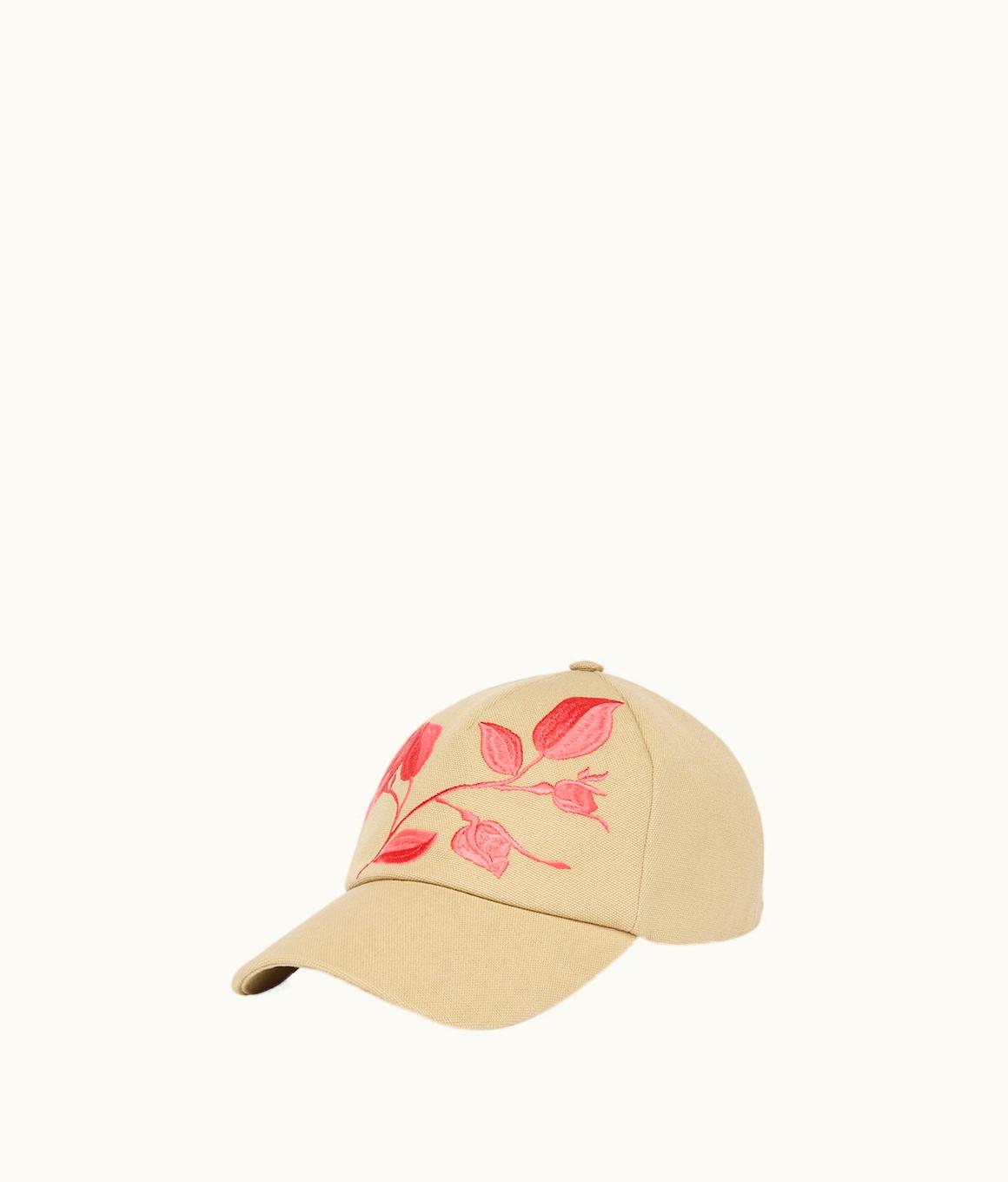 Fendi Fendi Hat - Beige Canvas Baseball Cap UZ0122105