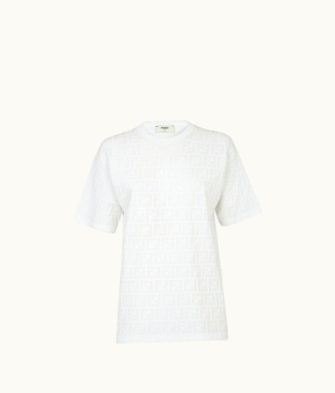 Fendi Fendi Jumper - White Viscose Jumper