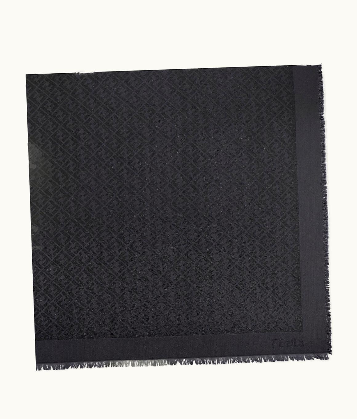 Fendi Fendi FF Shawl - Black Lurex Shawl