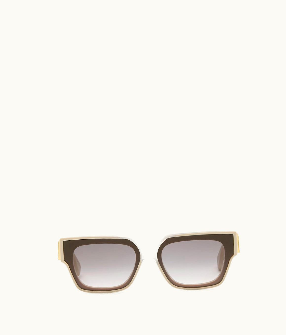 Fendi Fendi First - Cream Acetate Sunglasses