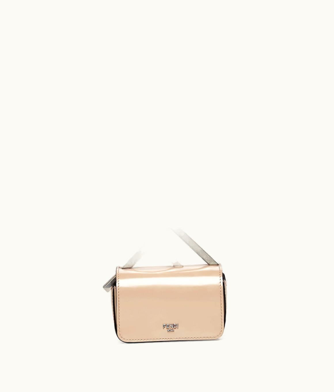 Fendi Fendi Nano Bag F - Yellow Leather Mini-Bag