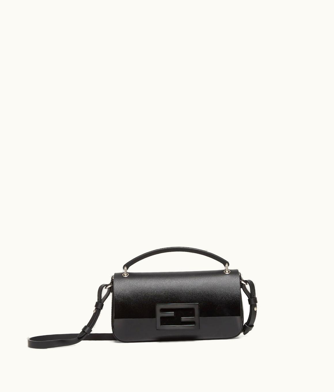 Fendi Fendi Baguette Phone Pouch - Black Patent Leather Pouch