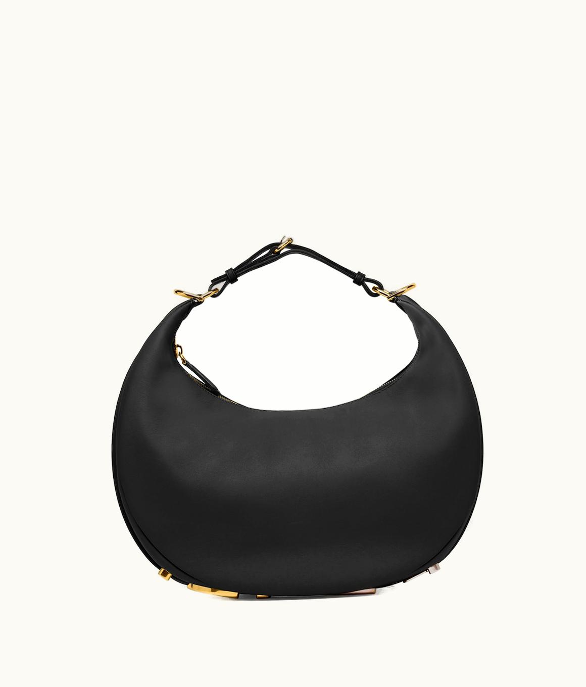 Fendi Fendi Fendigraphy Medium - Black Leather Bag