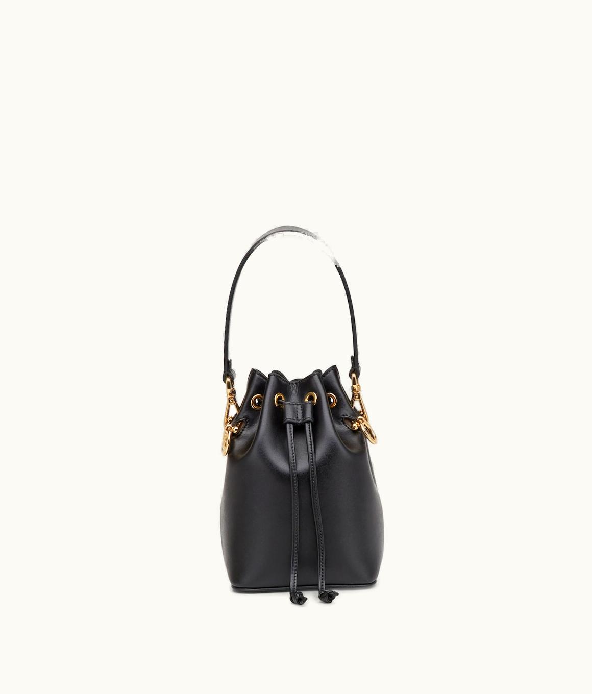Fendi Fendi Mon Tresor - Black Leather Mini-Bag UZ0122303