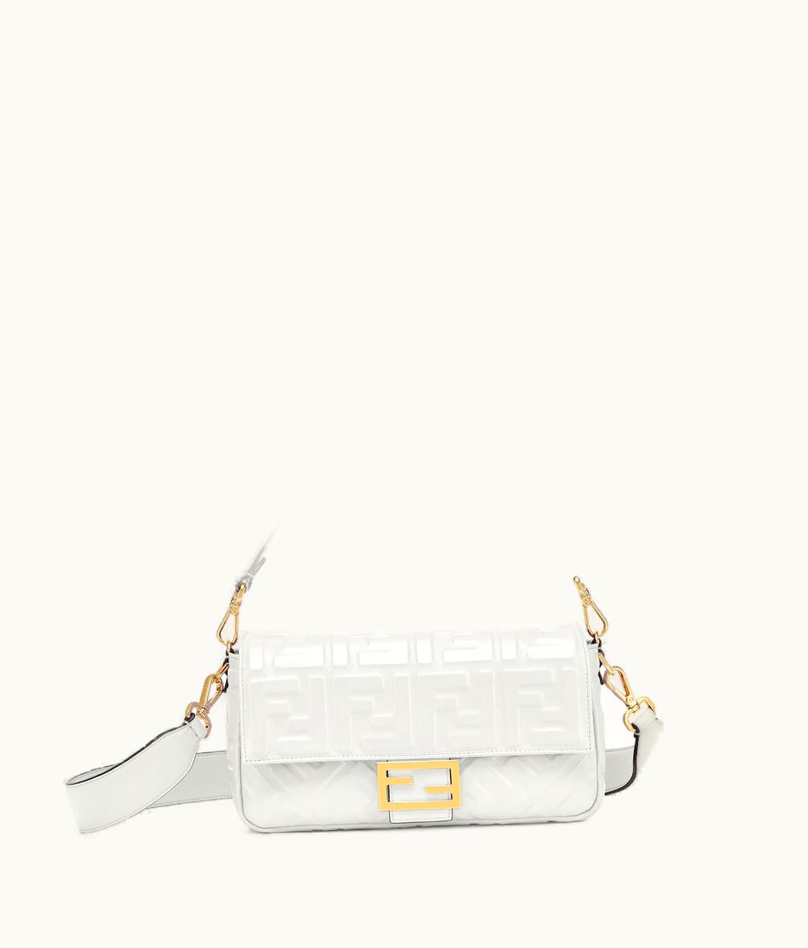 Fendi Fendi Baguette - White Leather Bag