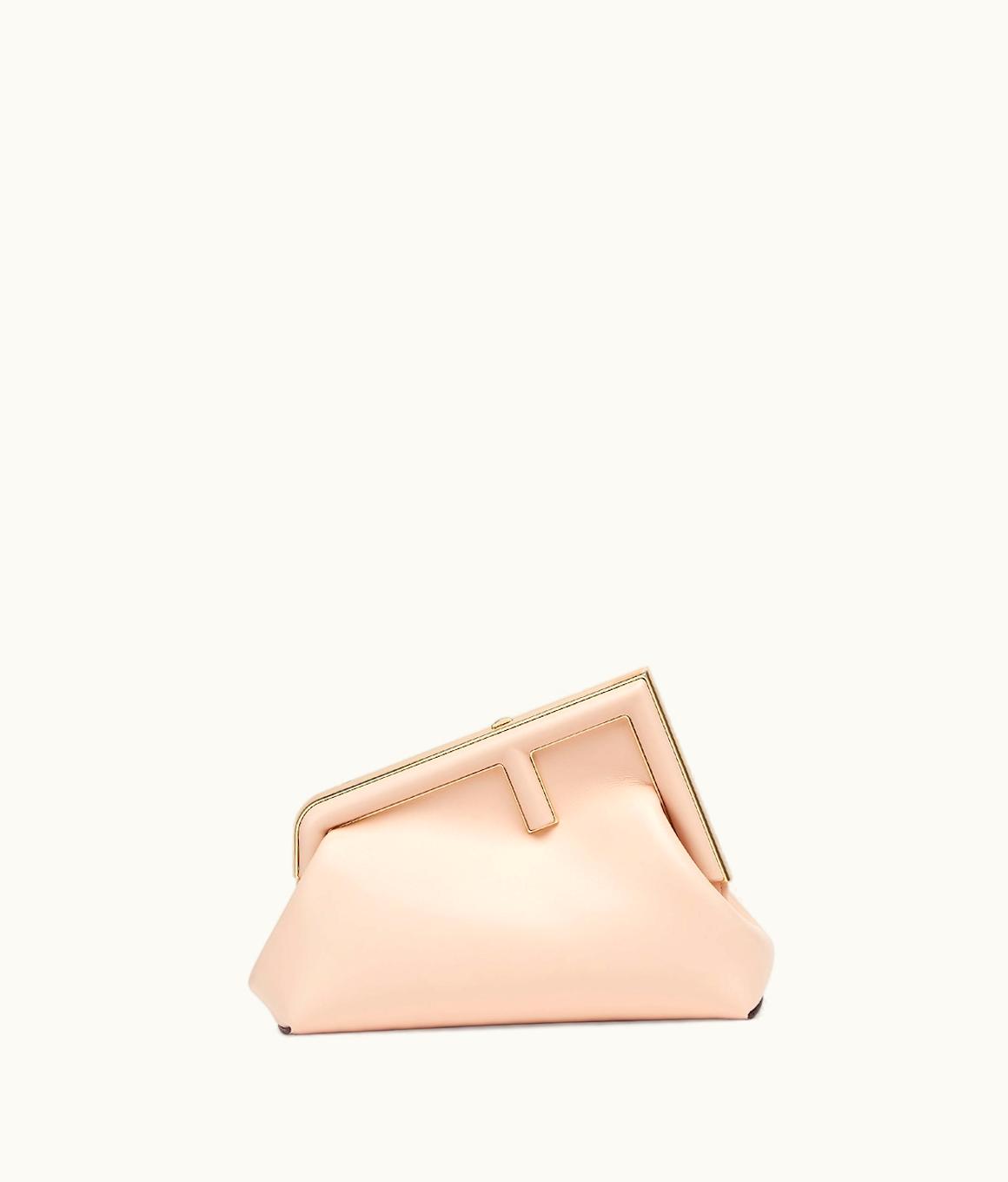 Fendi Fendi First Small - Pale Pink Leather Bag