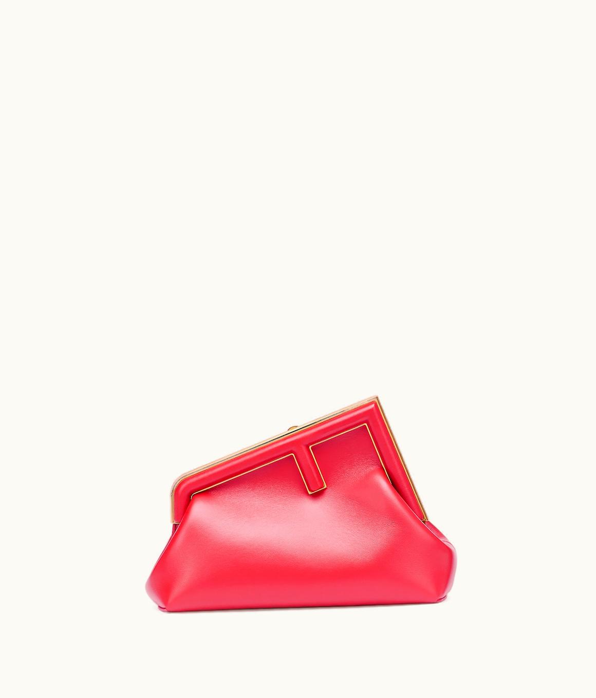 Fendi Fendi First Small - Fuchsia Leather Bag