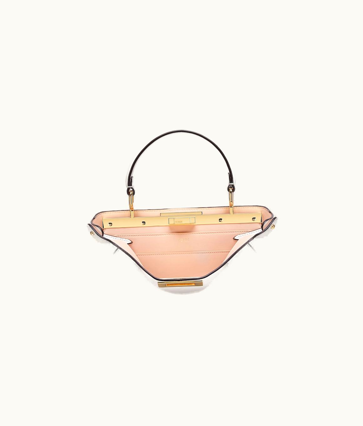 Fendi Fendi Peekaboo Iseeu Medium - White Leather Bag