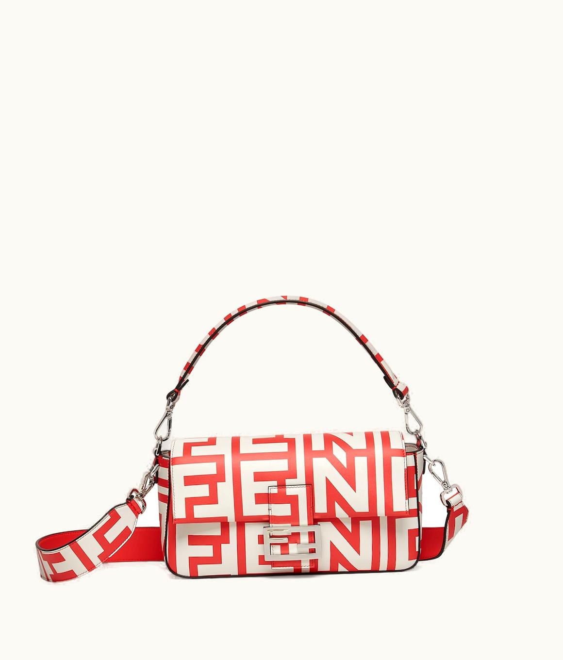 Fendi Fendi Baguette - Lunar New Year Capsule Two-Tone Leather Bag