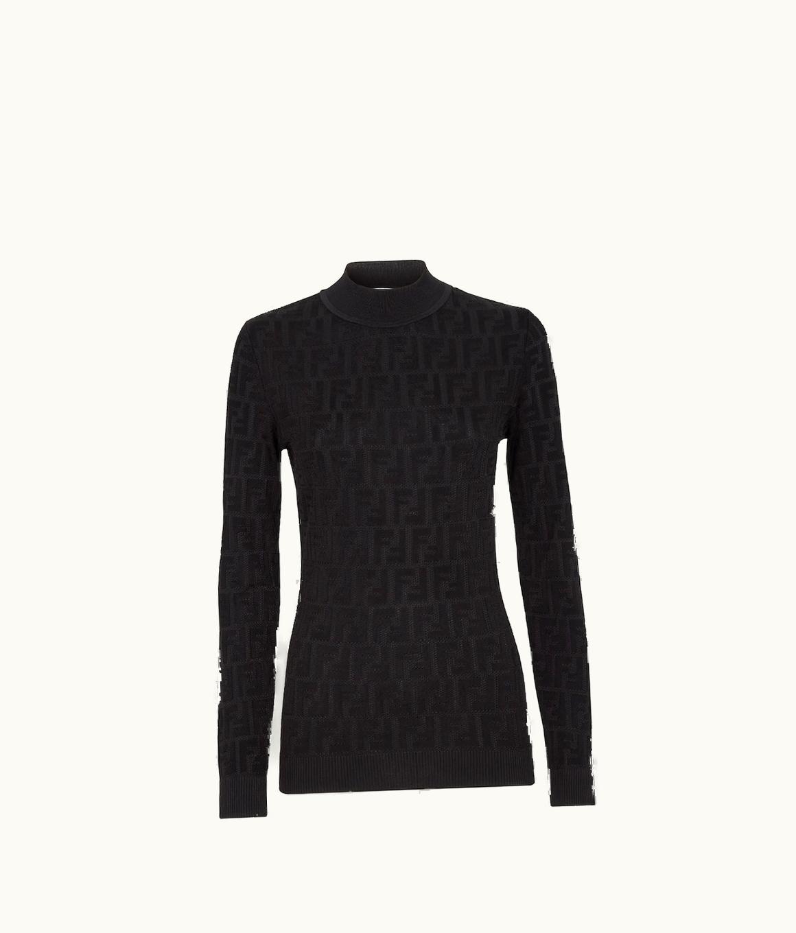 Fendi Fendi Jumper - Black Fabric Jumper UZ0122631