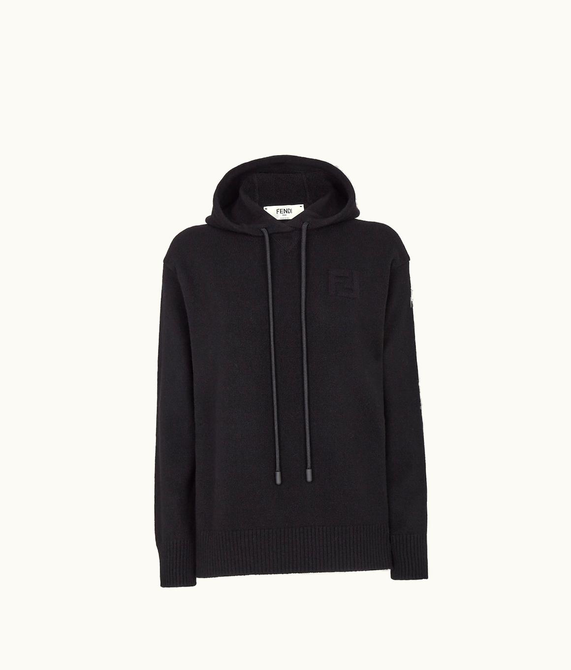 Fendi Fendi Pullover - Black Eco-Cashmere Jumper