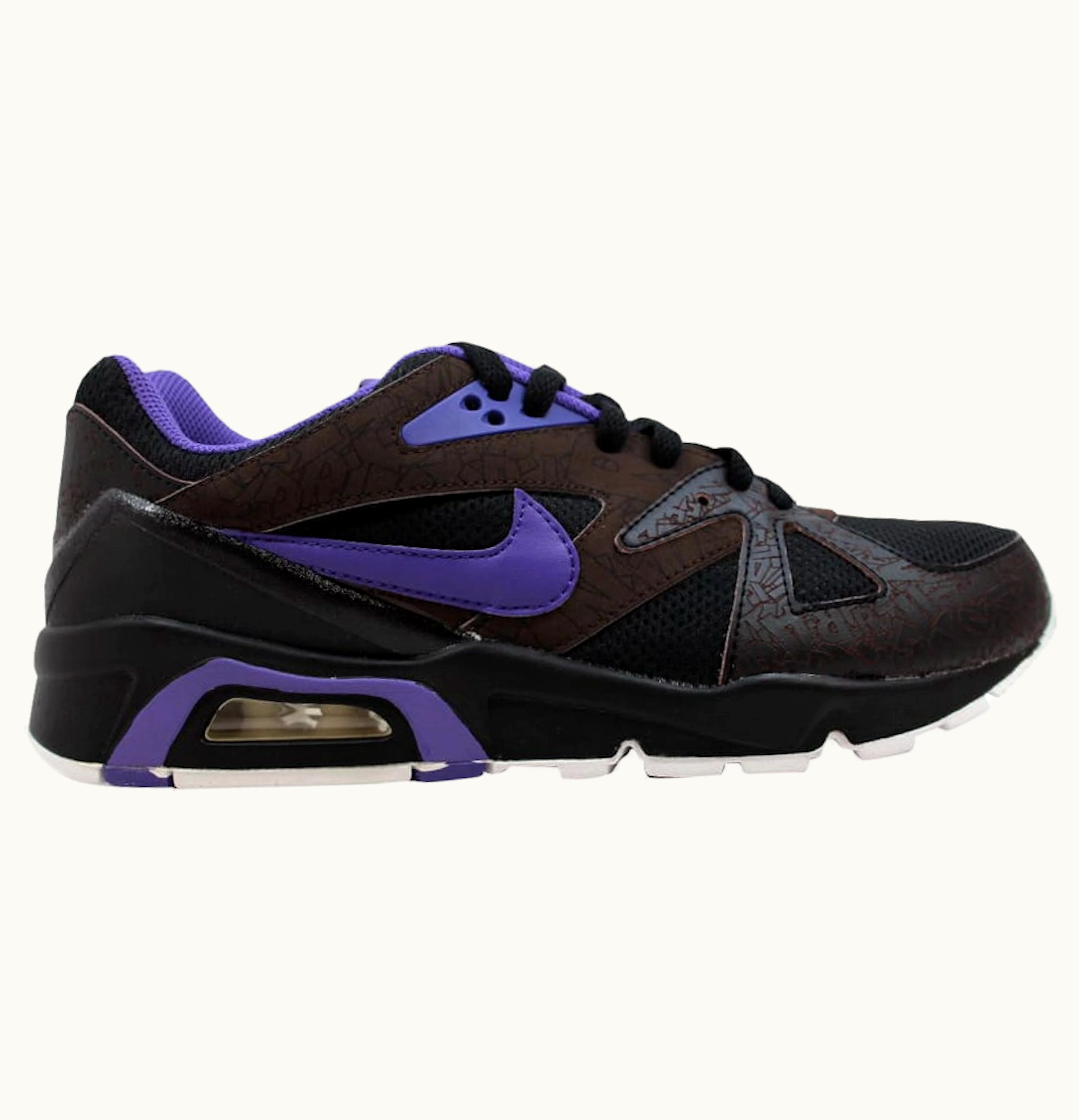 Nike Nike Air Structure Triax 91 Premium Black Varsity Purple White Dark Cinder