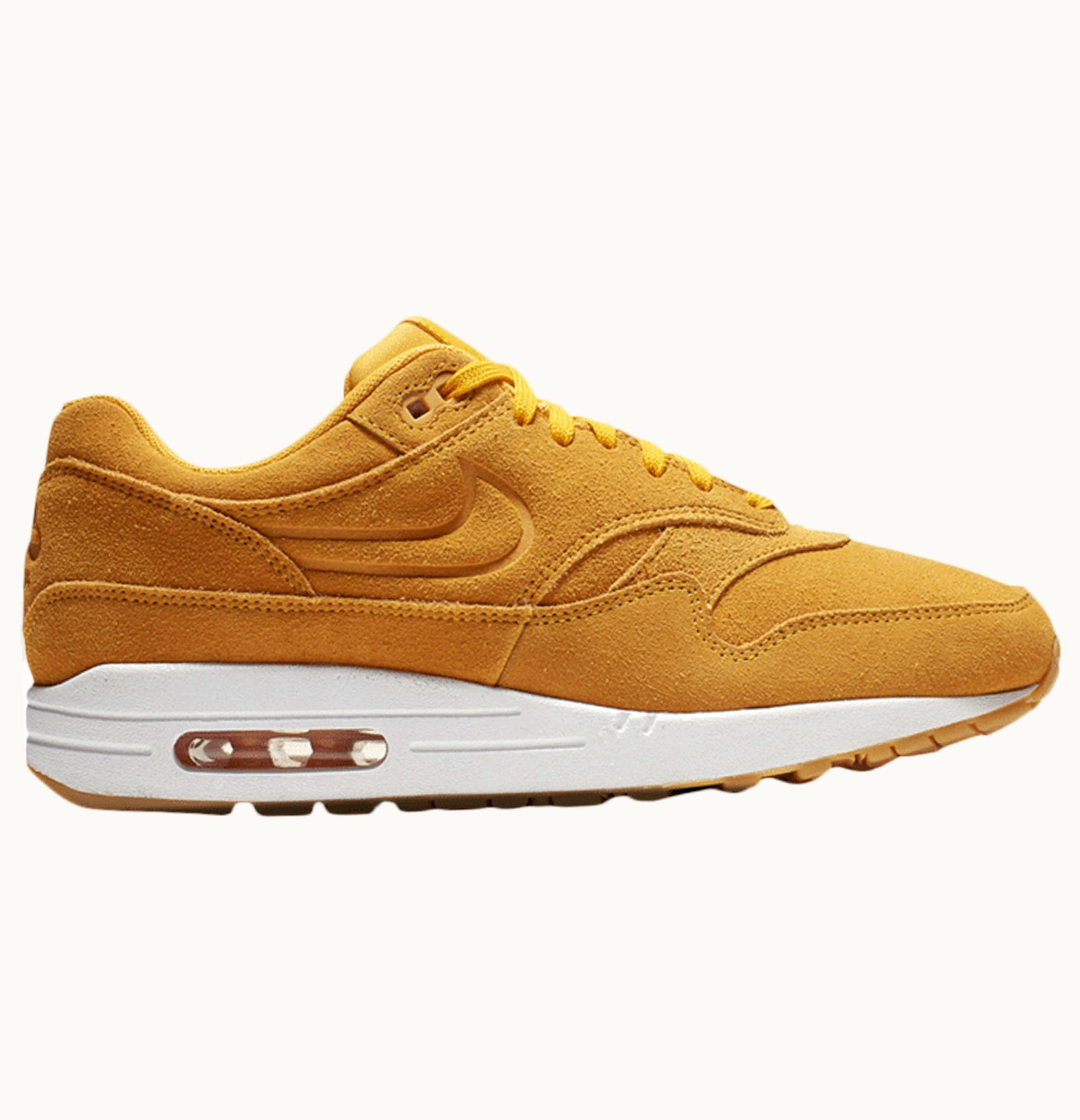 Nike Nike Air Max 1 PRM University Gold Suede W