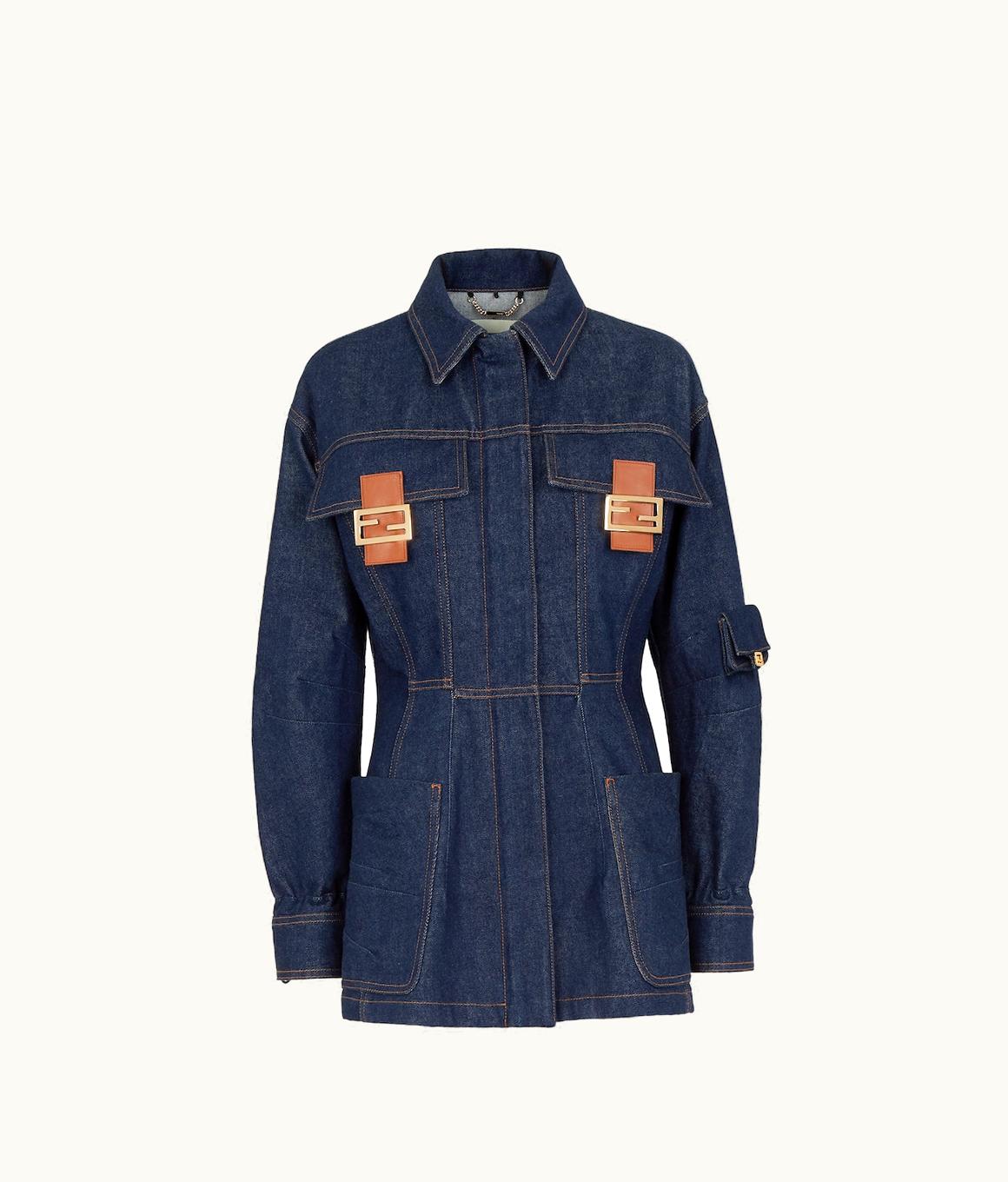 Fendi Fendi Jacket - Blue Denim Jacket UZ0122736